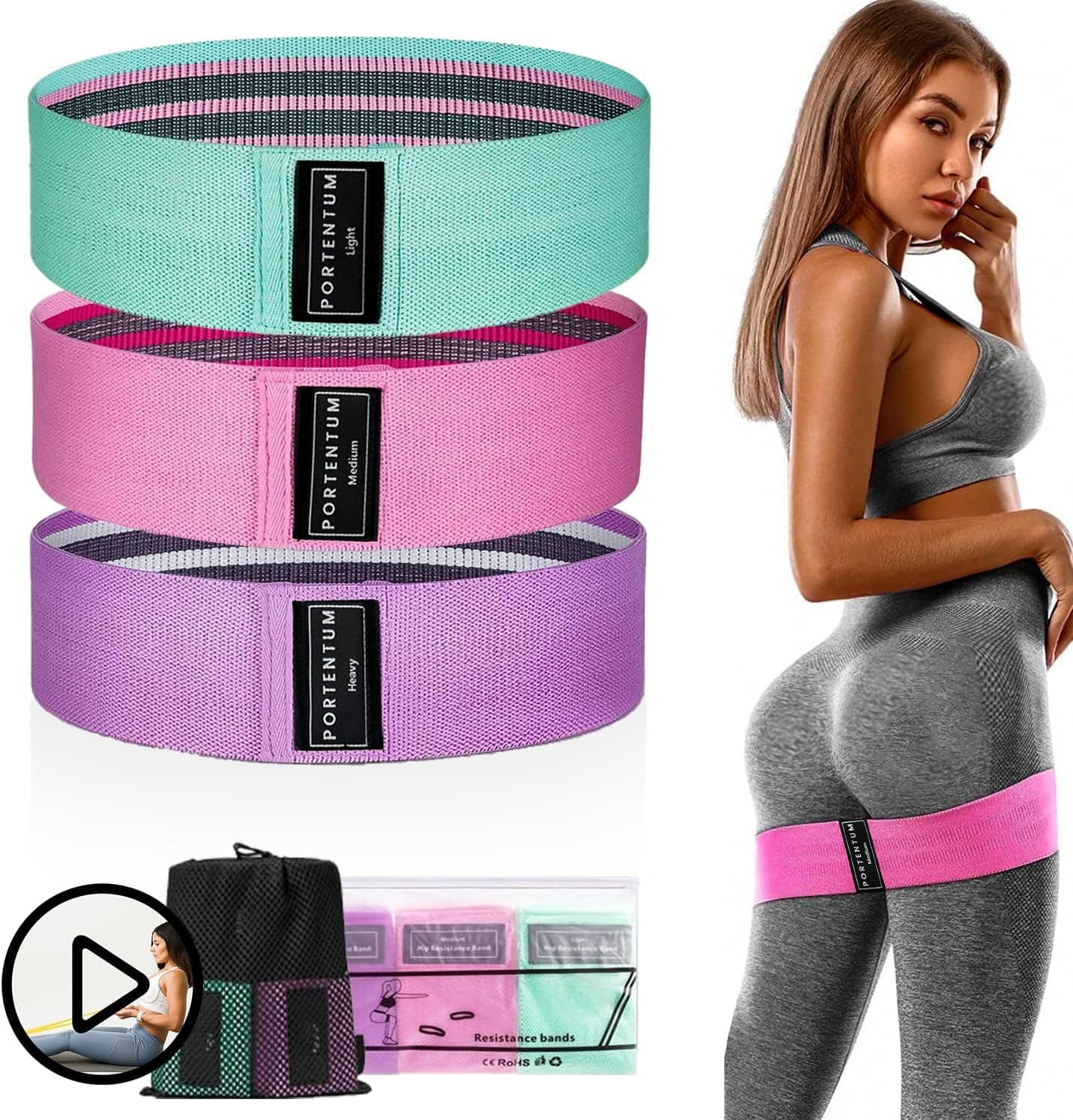 PORTENTUM Elastici fitness
