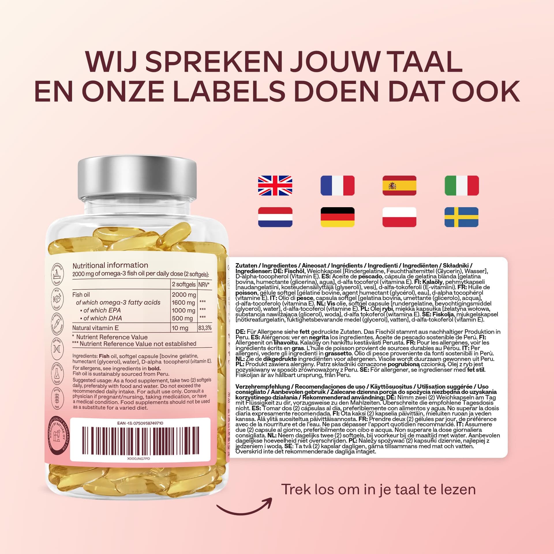 AAVALABS Omega 3 Visolie [2000mg – Bild 8