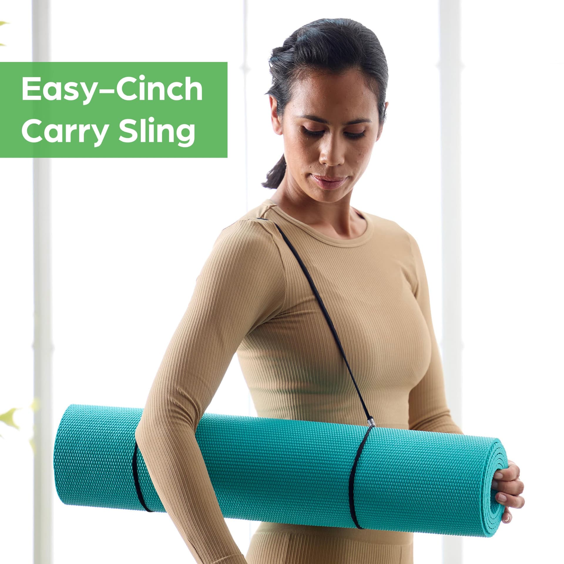 Gaiam Essentials 1/4" Thin (6mm) Yoga & Pilates – Bild 2
