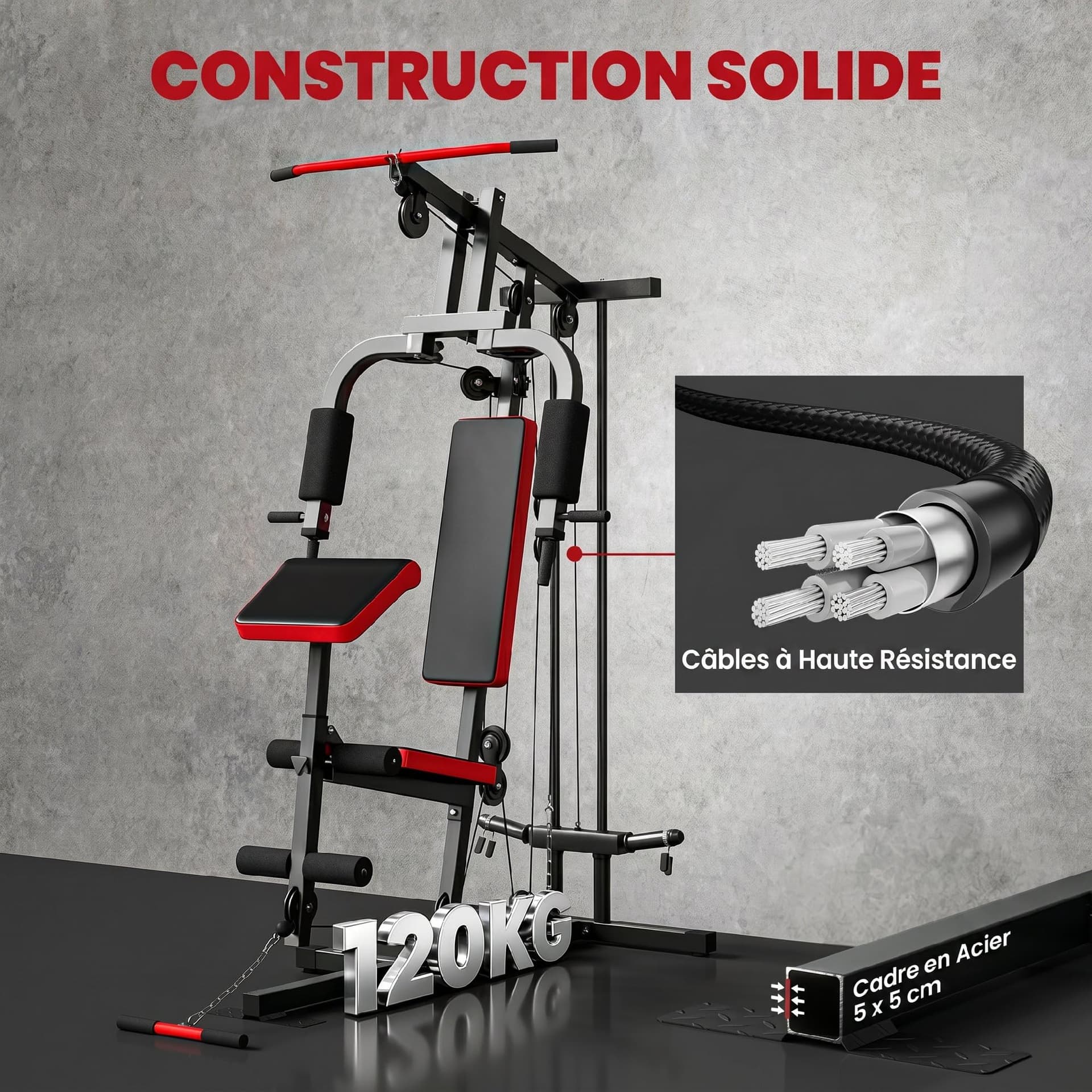 SPORTNOW Station de Musculation – Bild 7