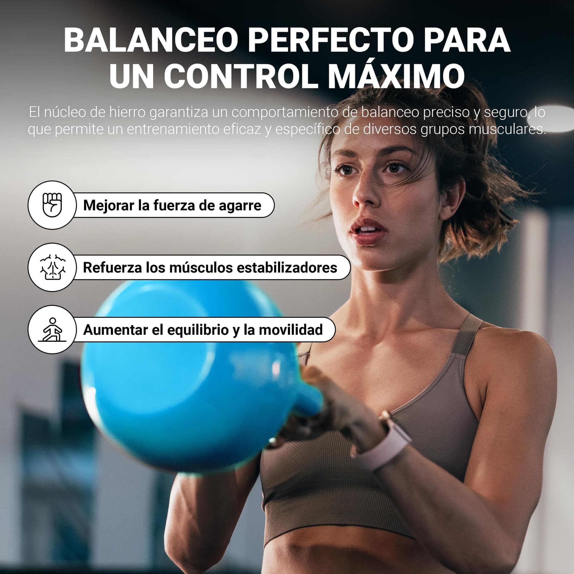 MSPORTS Kettlebell Competition 12 kg – Bild 5