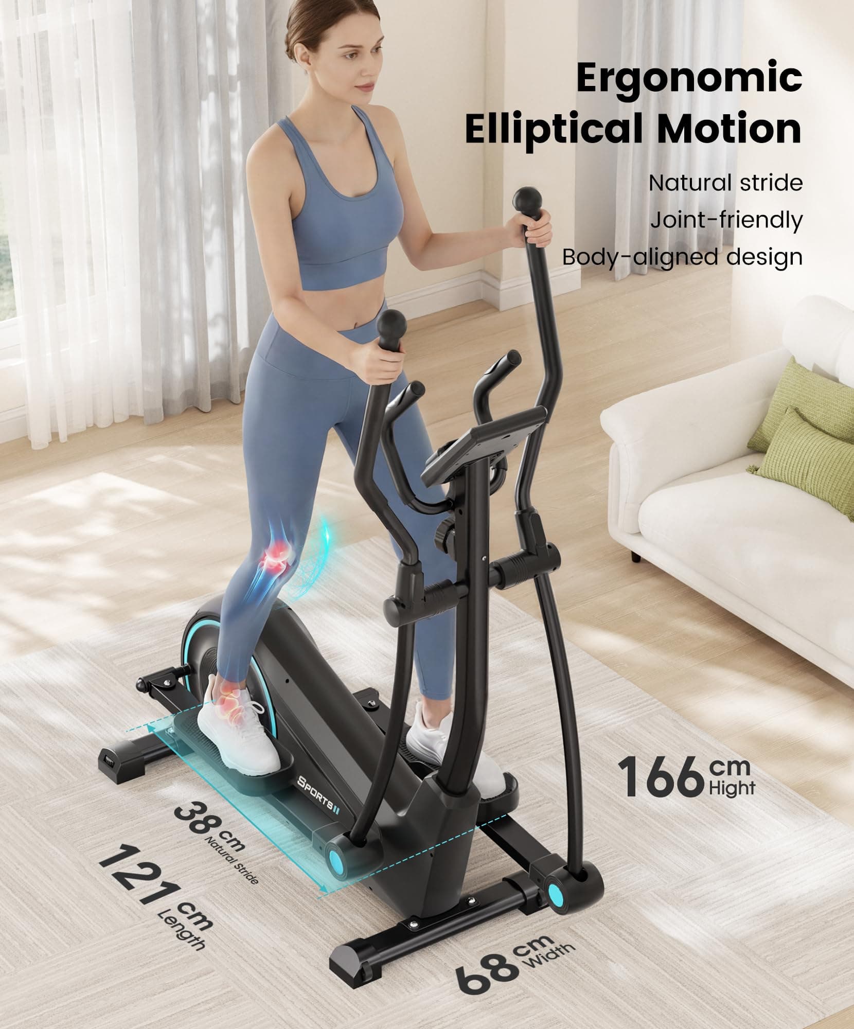 Dripex Crosstrainer für Zuhause – Bild 8