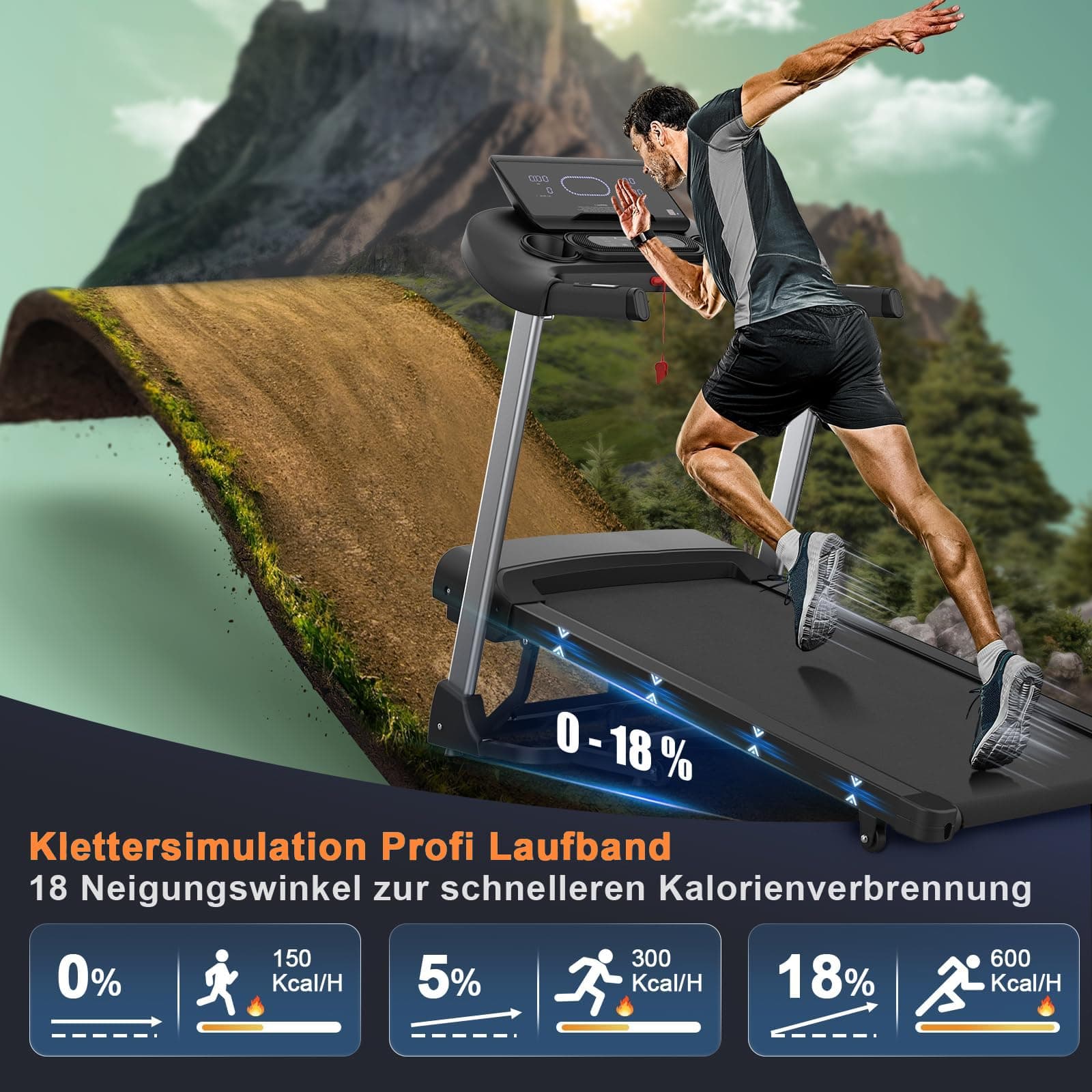 Kitopa Laufband für Zuhause – Bild 2