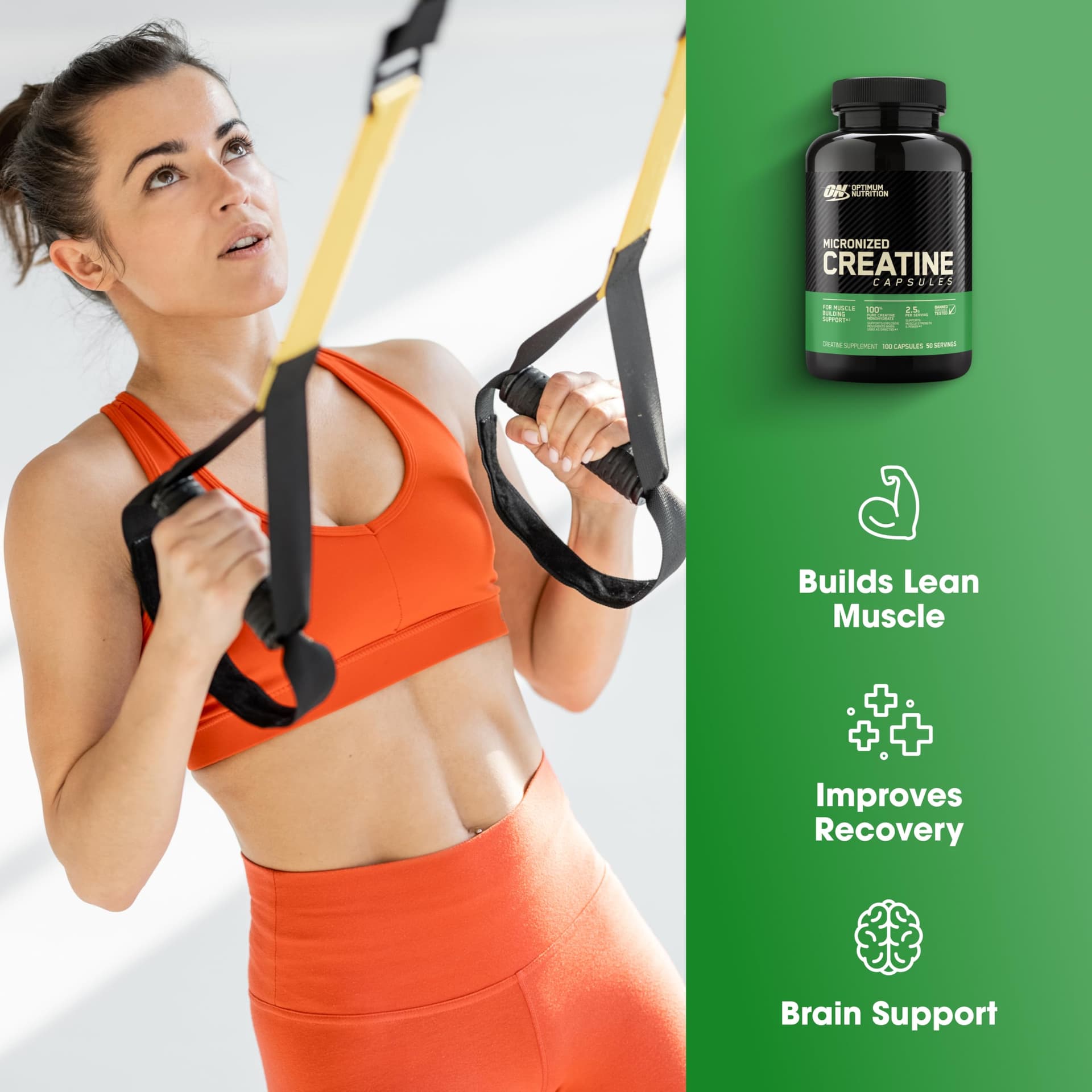 Optimum Nutrition Micronized Creatine Monohydrate Capsules – Bild 3