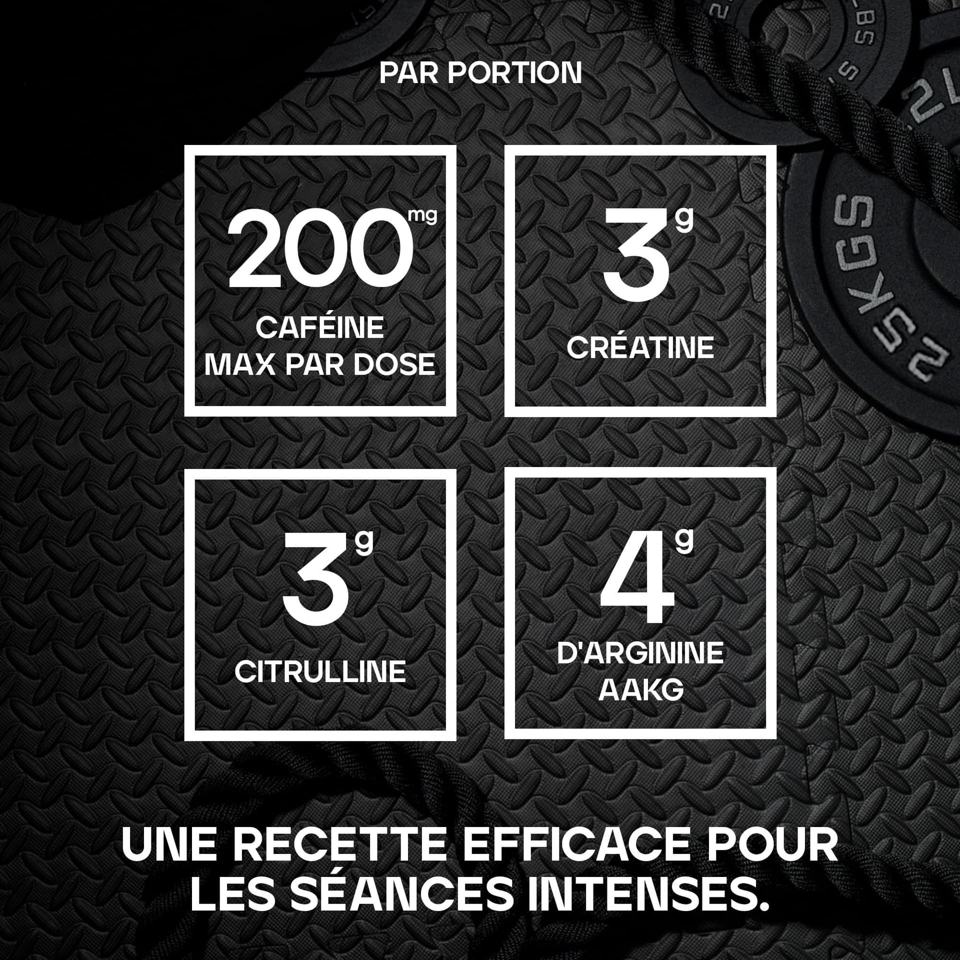 Bulk Poudre Pré-Workout Dope | Blue Framboise | 3g – Bild 3