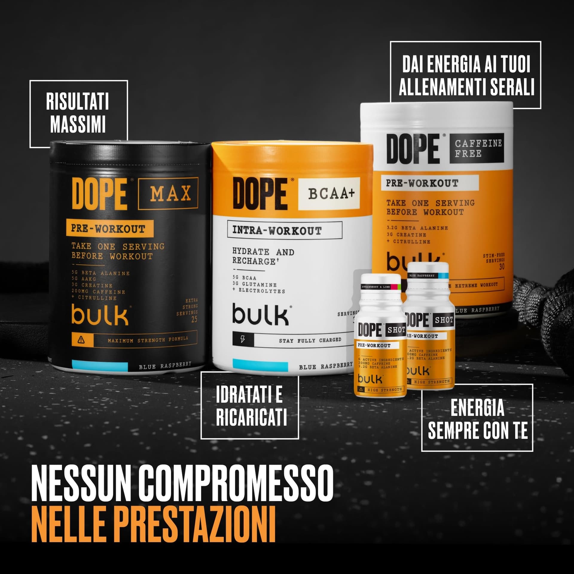 Bulk Poudre Pré-Workout Dope | Blue Framboise | 3g – Bild 8