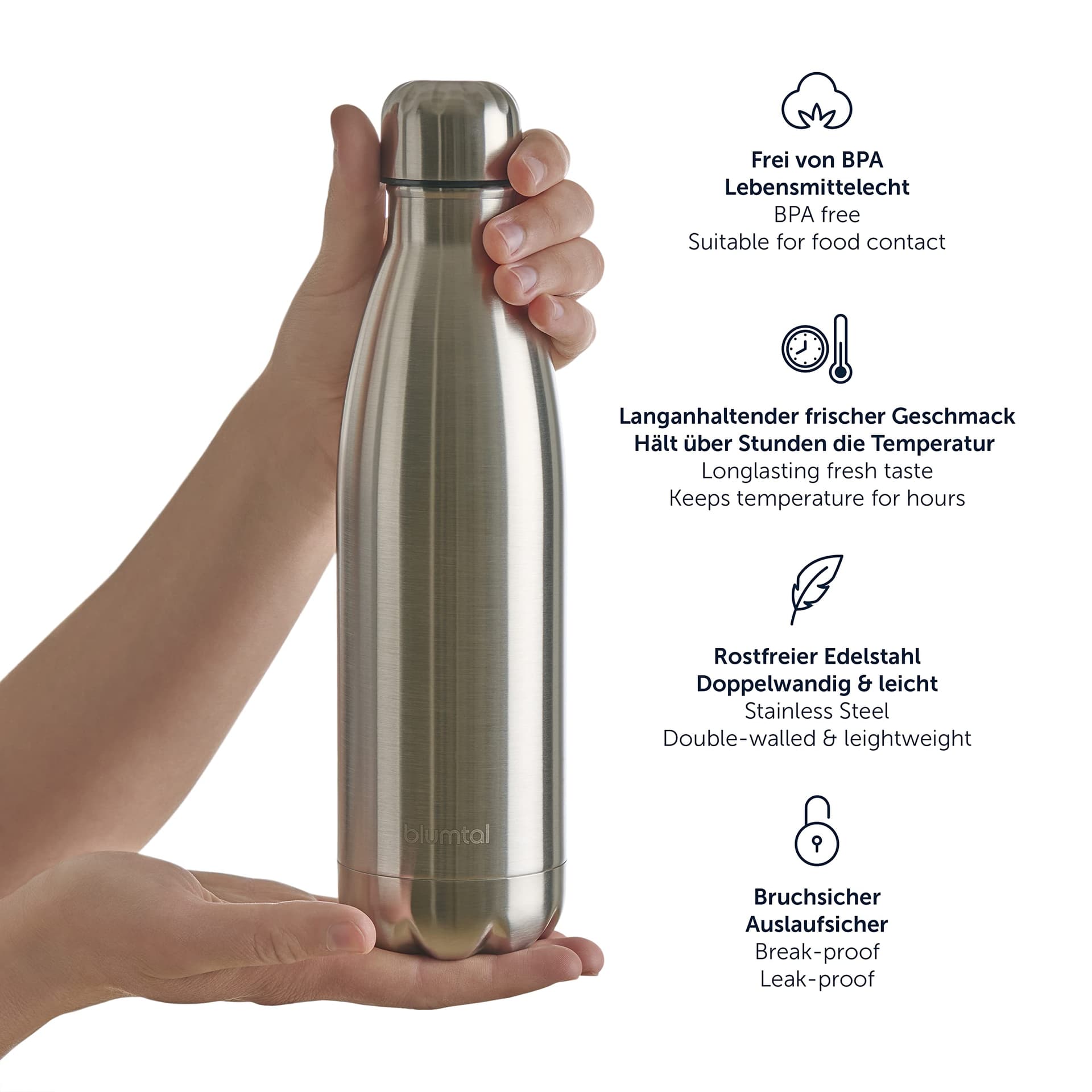 Blumtal Trinkflasche 1000 ml – Bild 5