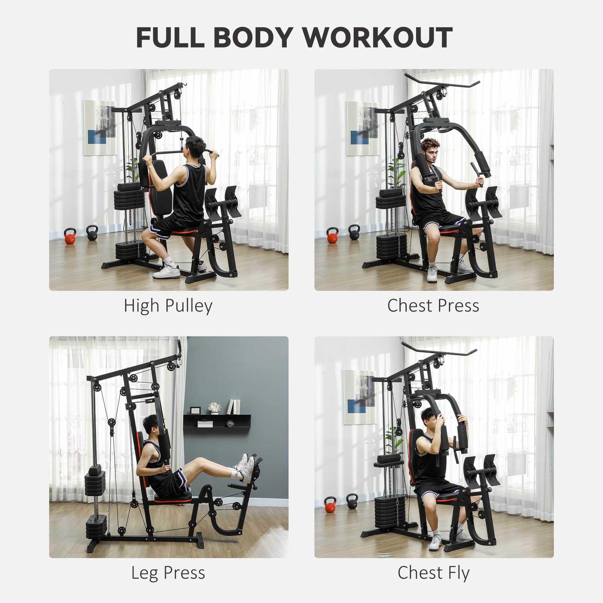 Soozier Home Gym Machine – Bild 3