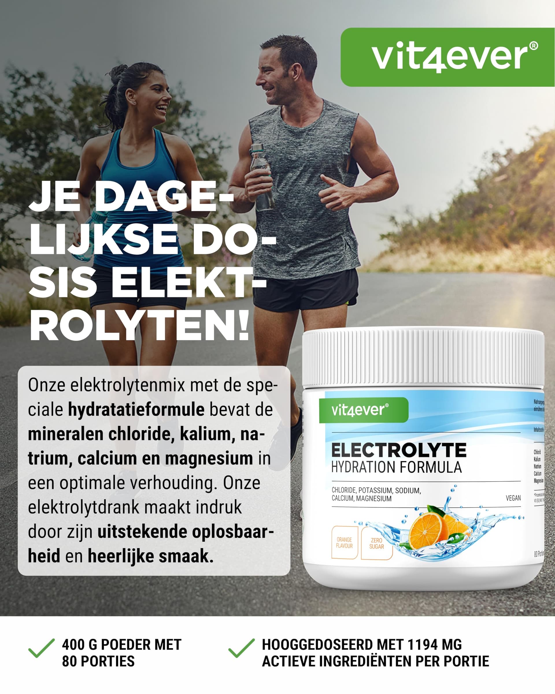 Vit4ever Electrolytes - 400 g – Bild 2