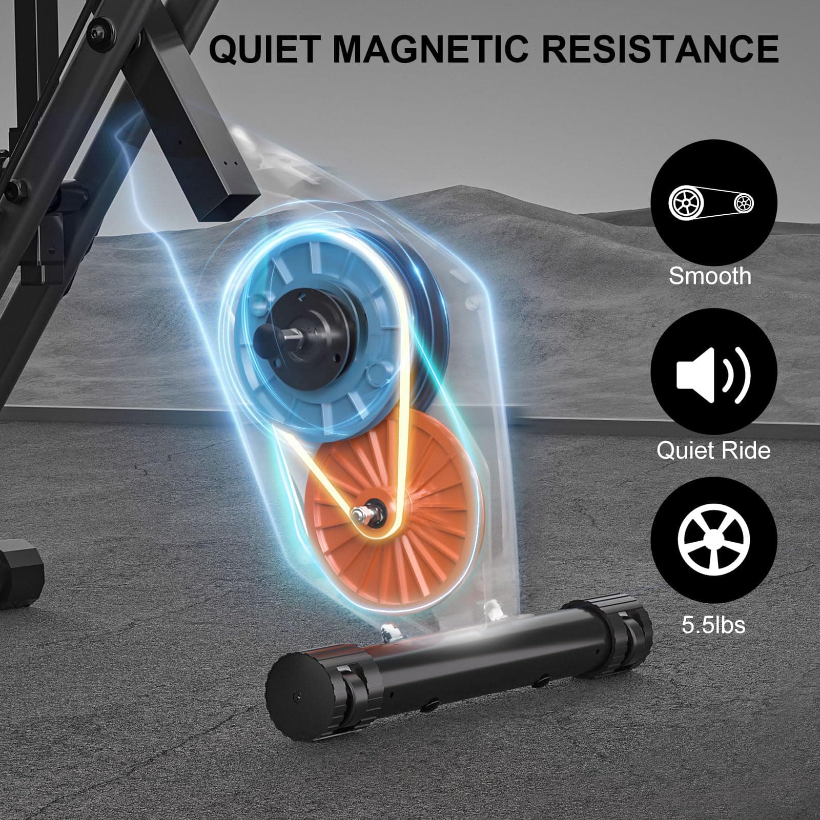 Botifly Cyclette Pieghevole da Casa 4 in 1 – Bild 2