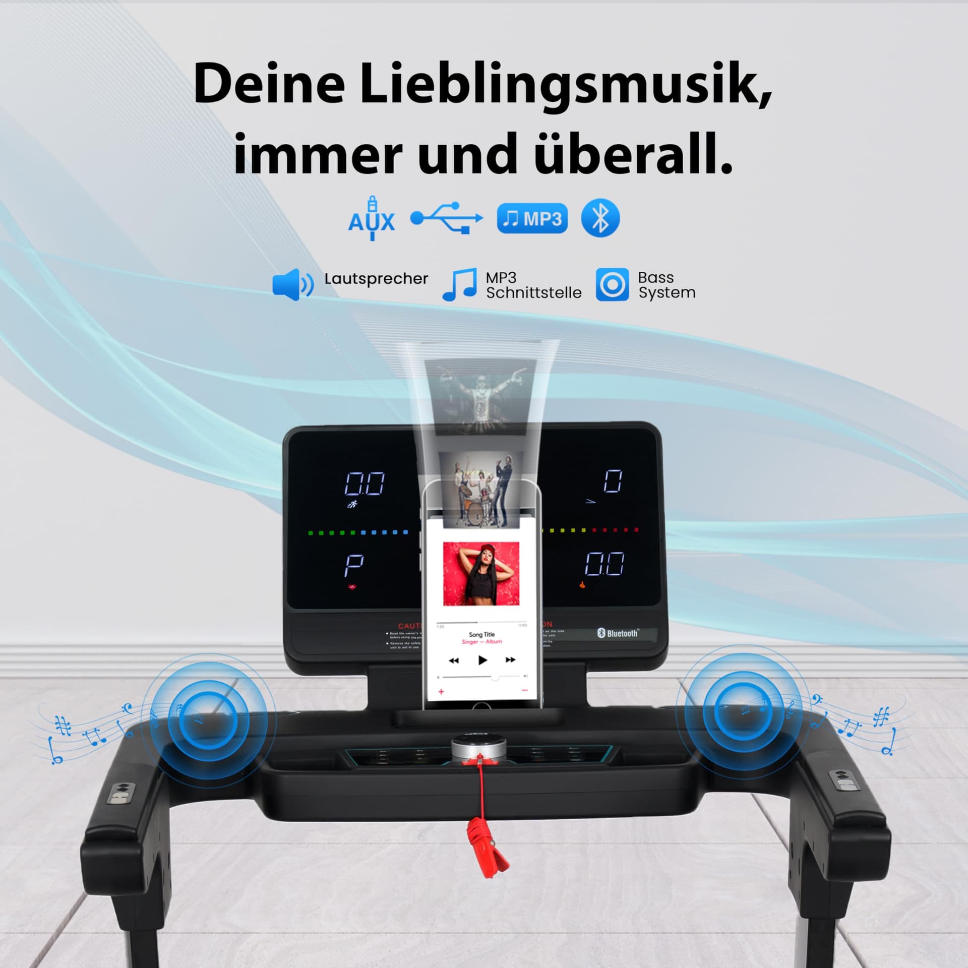 AsVIVA T16 Laufband klappbar – Bild 8