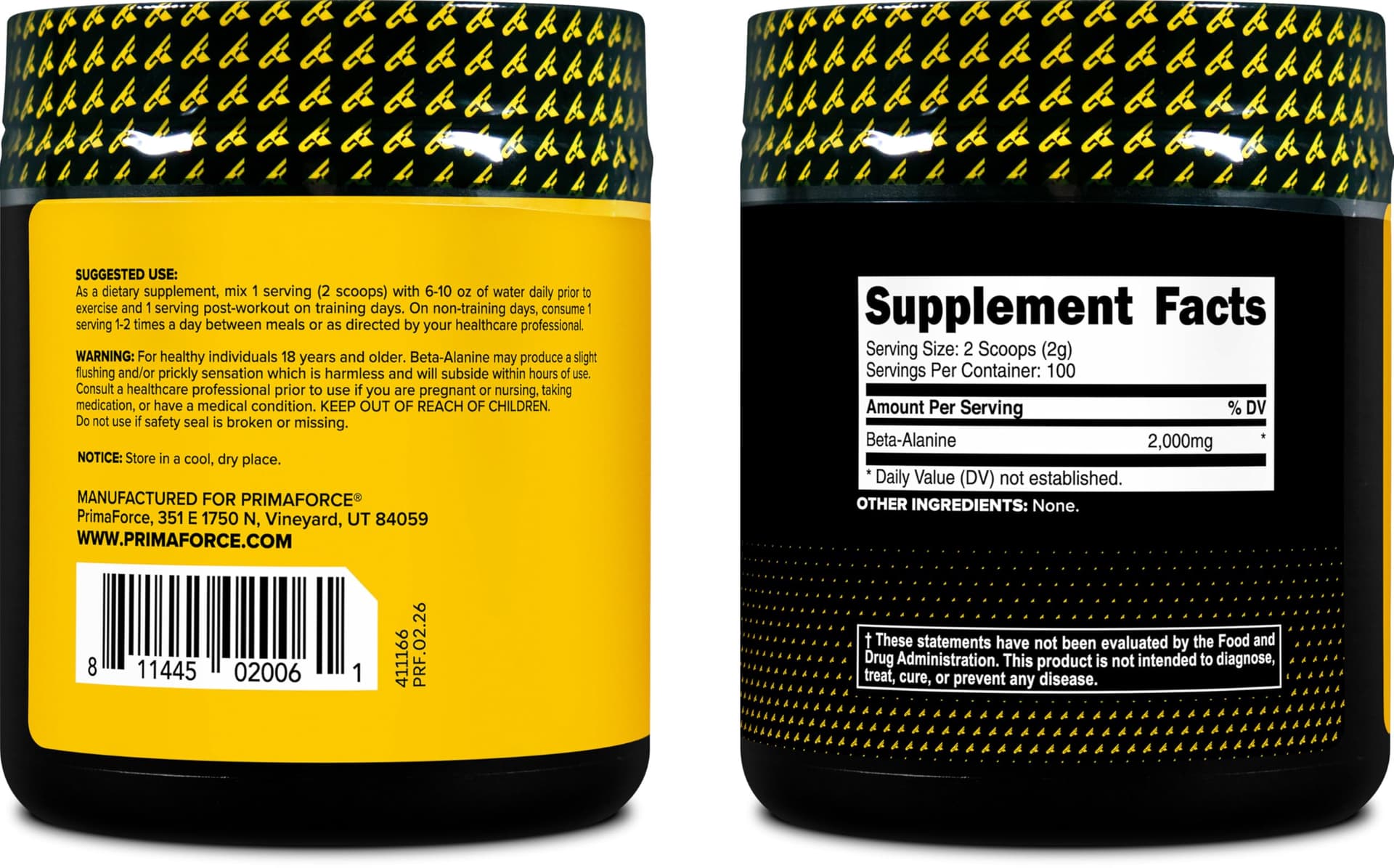 Primaforce Beta Alanine Powder – Bild 6