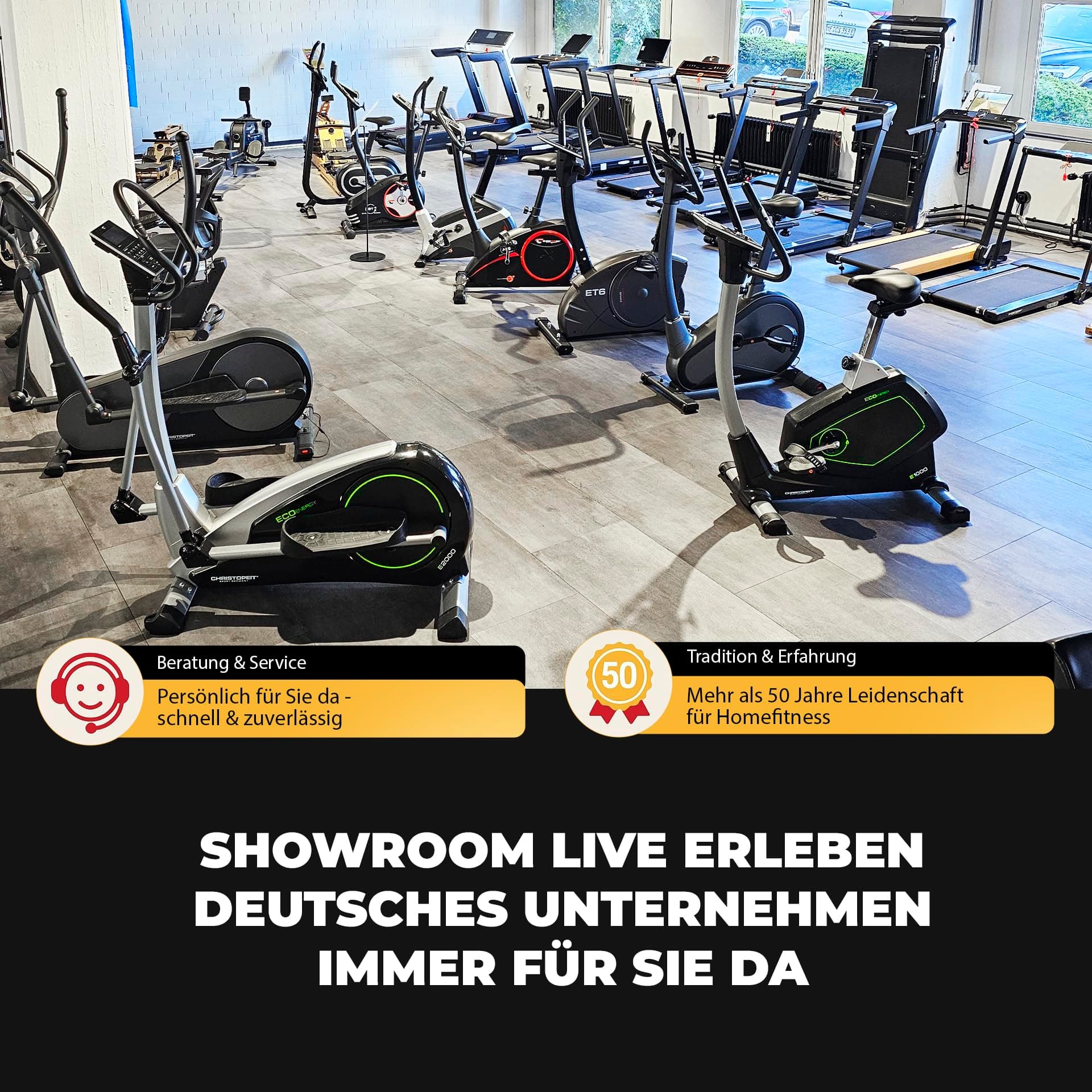 CHRISTOPEIT SPORT GERMANY Christopeit Heimtrainer Fahrrad Ergometer AL 2 S Digital, bis 150kg – Bild 4