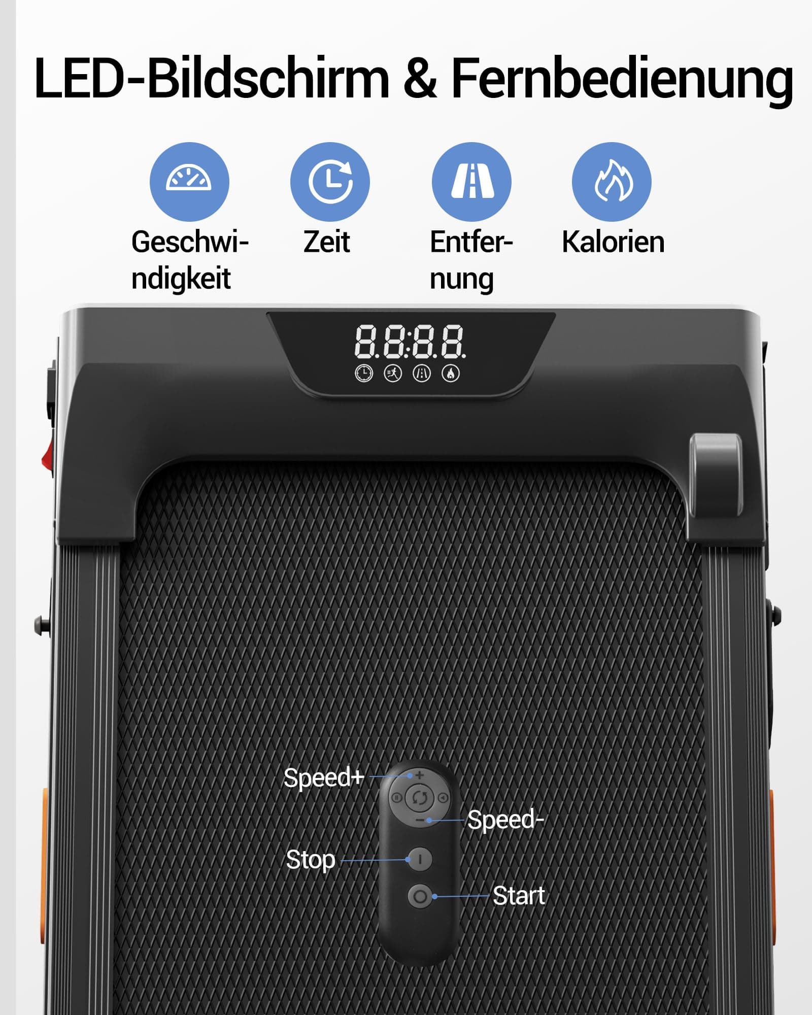 UMAY Walking Pad mit Steigung 15% – Bild 6
