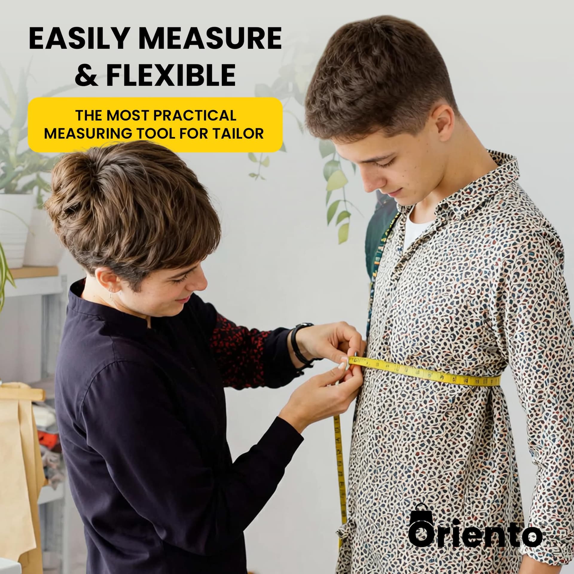 ORIENTO Cinta Métrica Corporal 150 cm/60 pulgadas – Bild 6