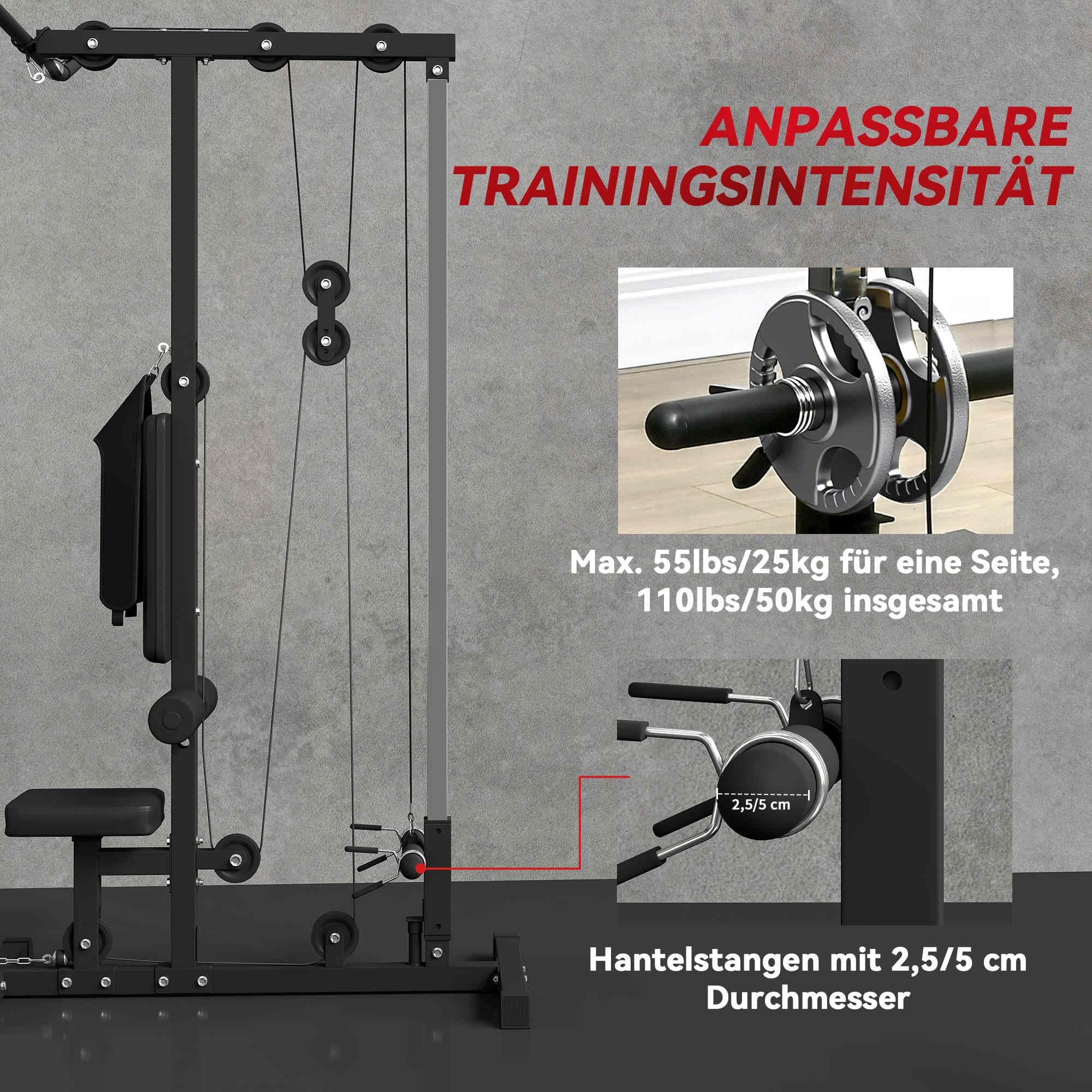 SPORTNOW Kraftstation für Zuhause multifunktionale – Bild 4