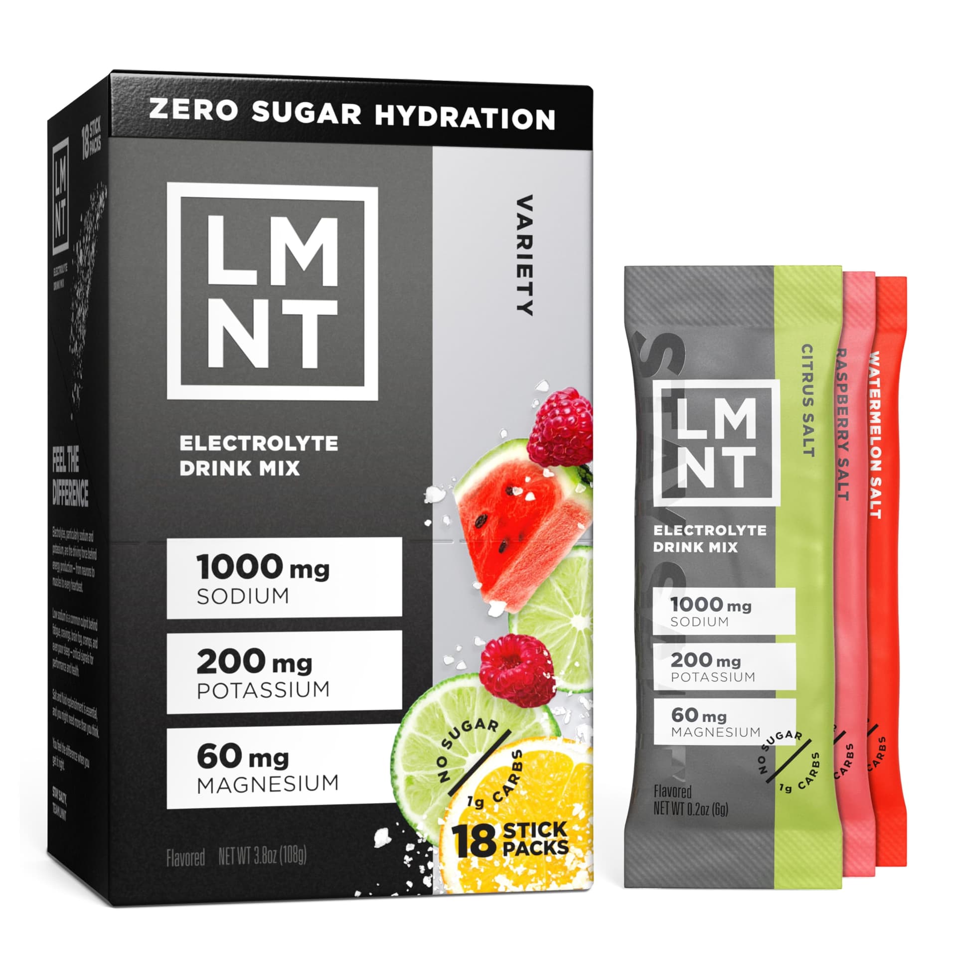 Drink LMNT LMNT Zero Sugar Electrolytes