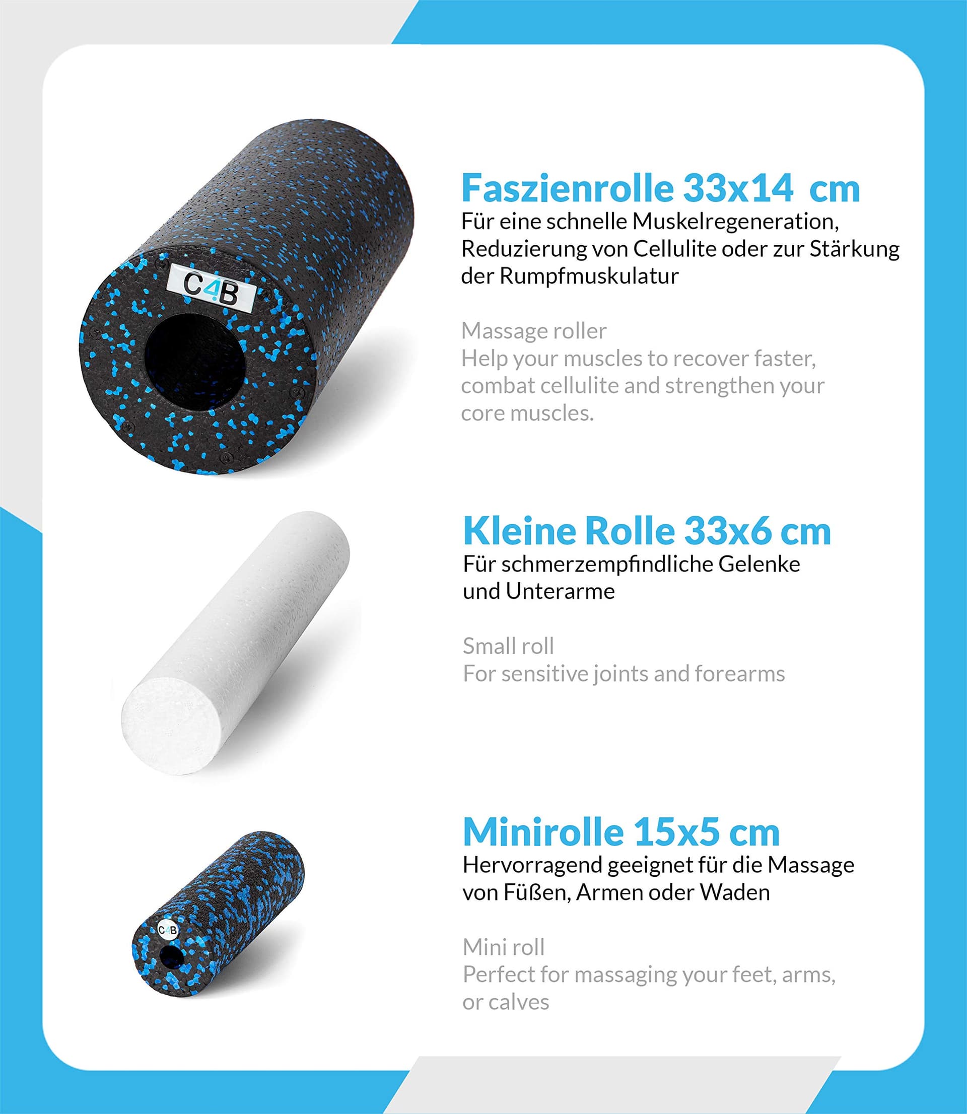 CLUB4BRANDS C4B EPP Massageroller – Bild 4