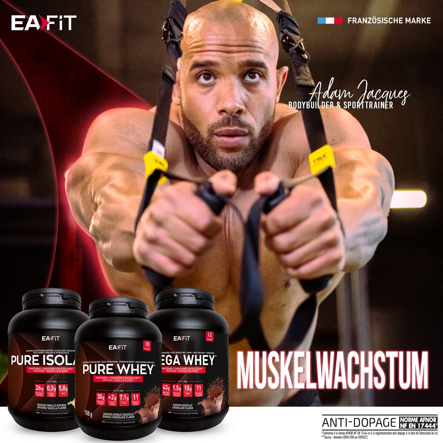 Eafit Proteine in Polvere Whey 850 g – Bild 7