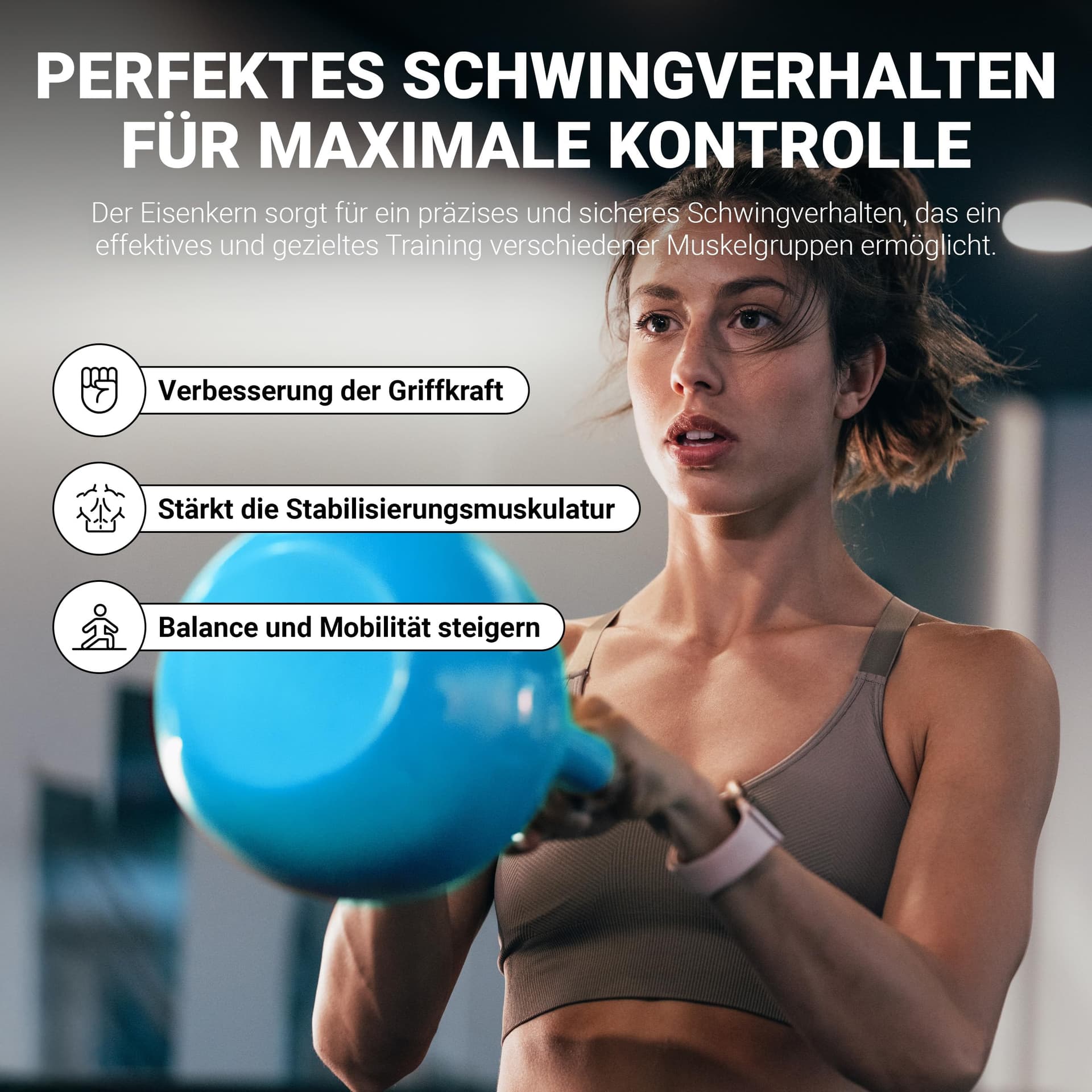 MSPORTS Kettlebell Competition 12 kg – Bild 3