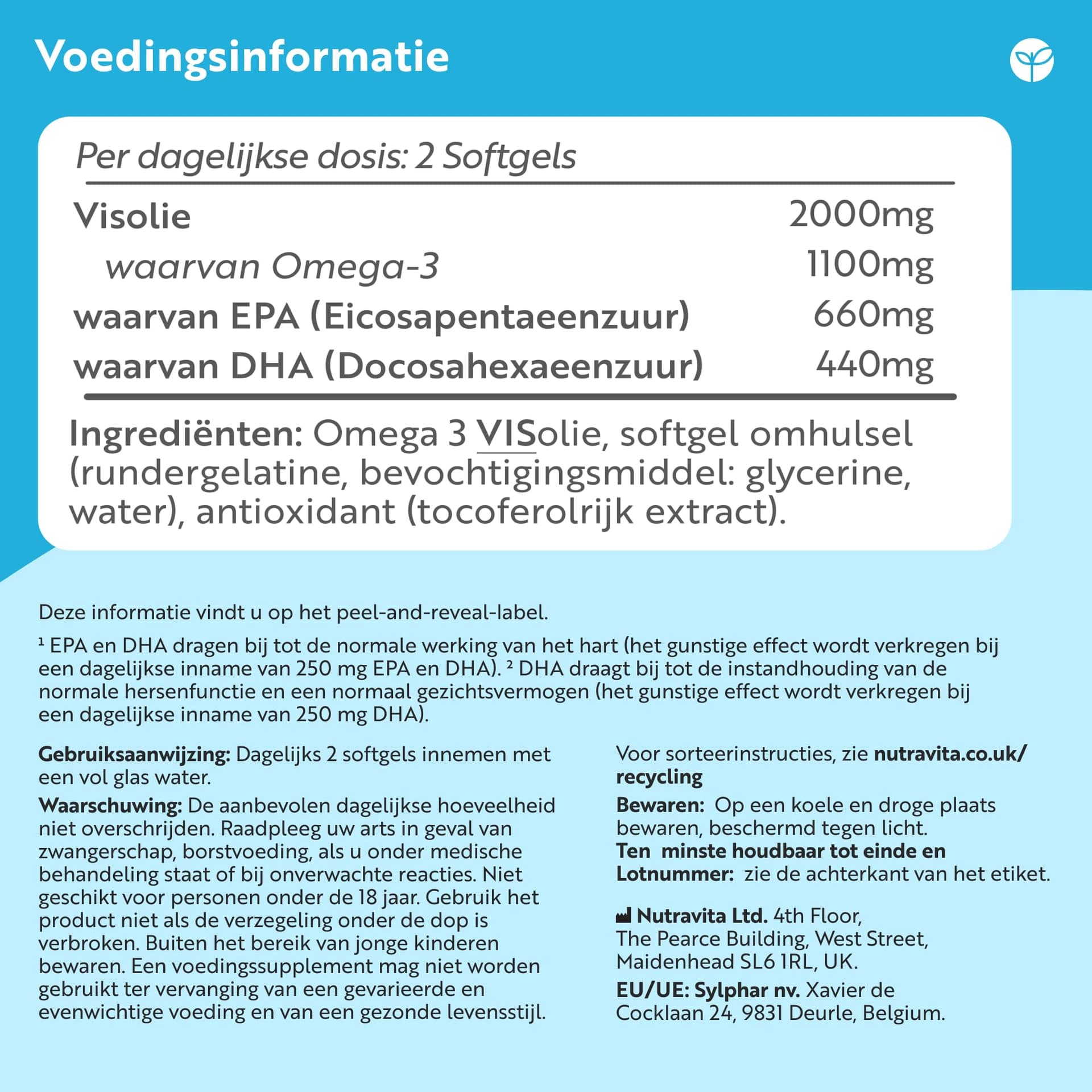 Nutravita Omega 3 Kapseln – Bild 5