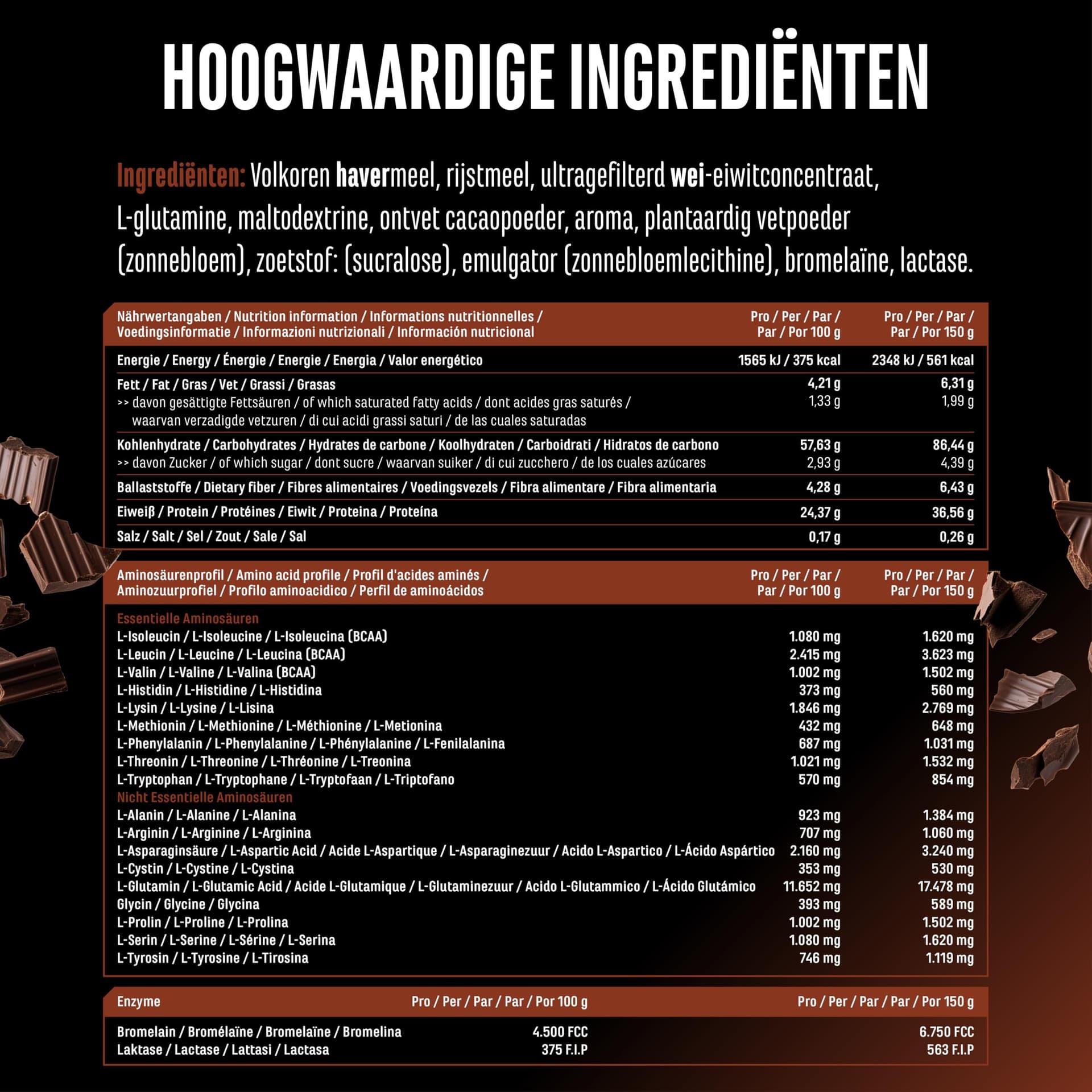 Clean Weight Gainer - 3 kg – Bild 6