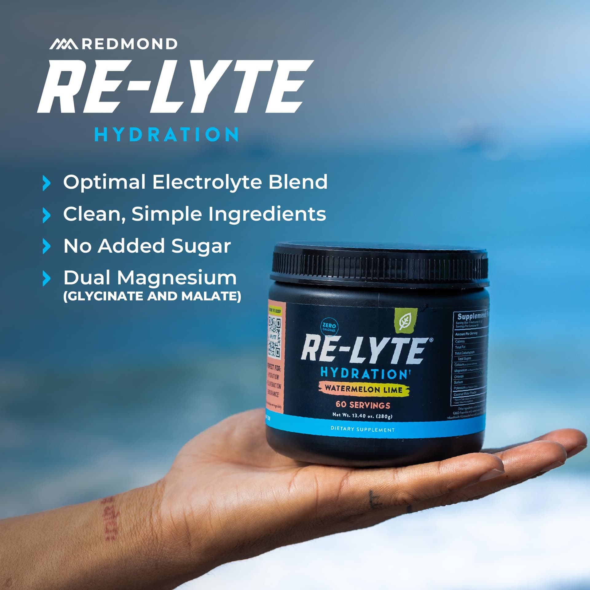 REDMOND Re-Lyte Electrolyte Drink Mix (Watermelon – Bild 6