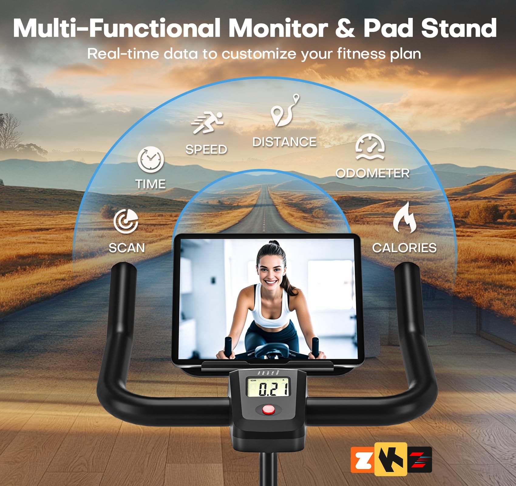 CHAOKE Exercise Bike – Bild 6