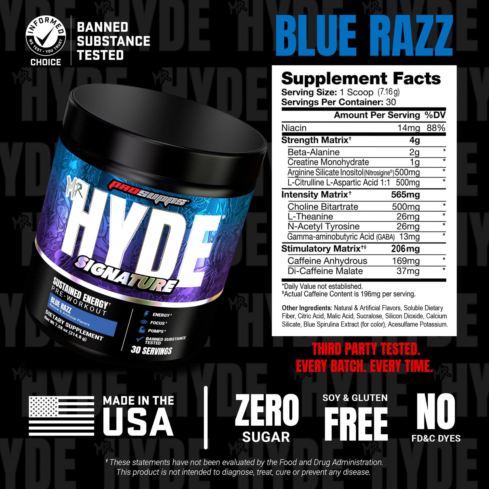 ProSupps Mr. Hyde Signature Pre Workout Powder with Creatine – Bild 5