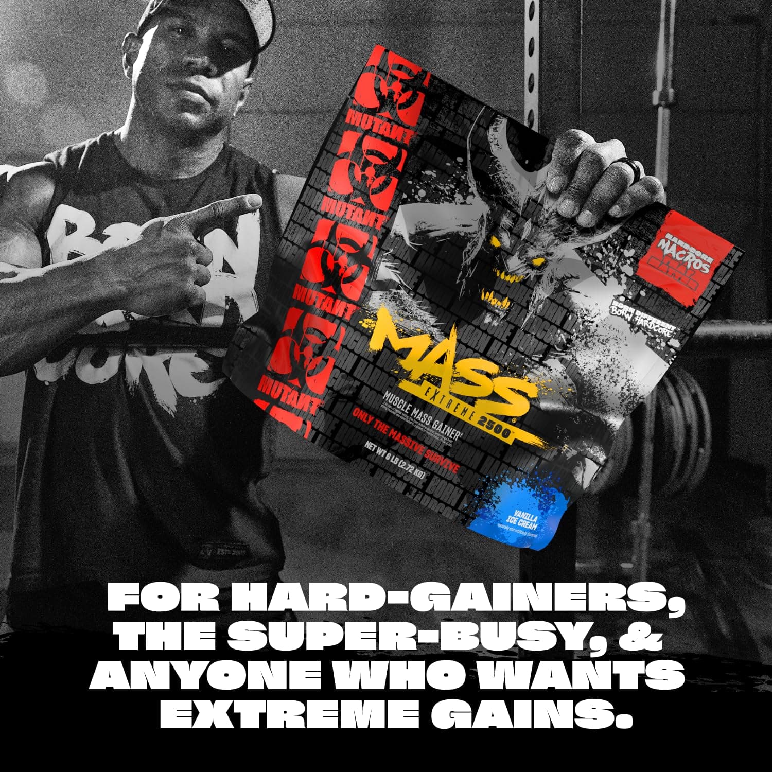 Mutant Mutant Mass Extreme 2500, Triple Chocolate - 5450g – Bild 3