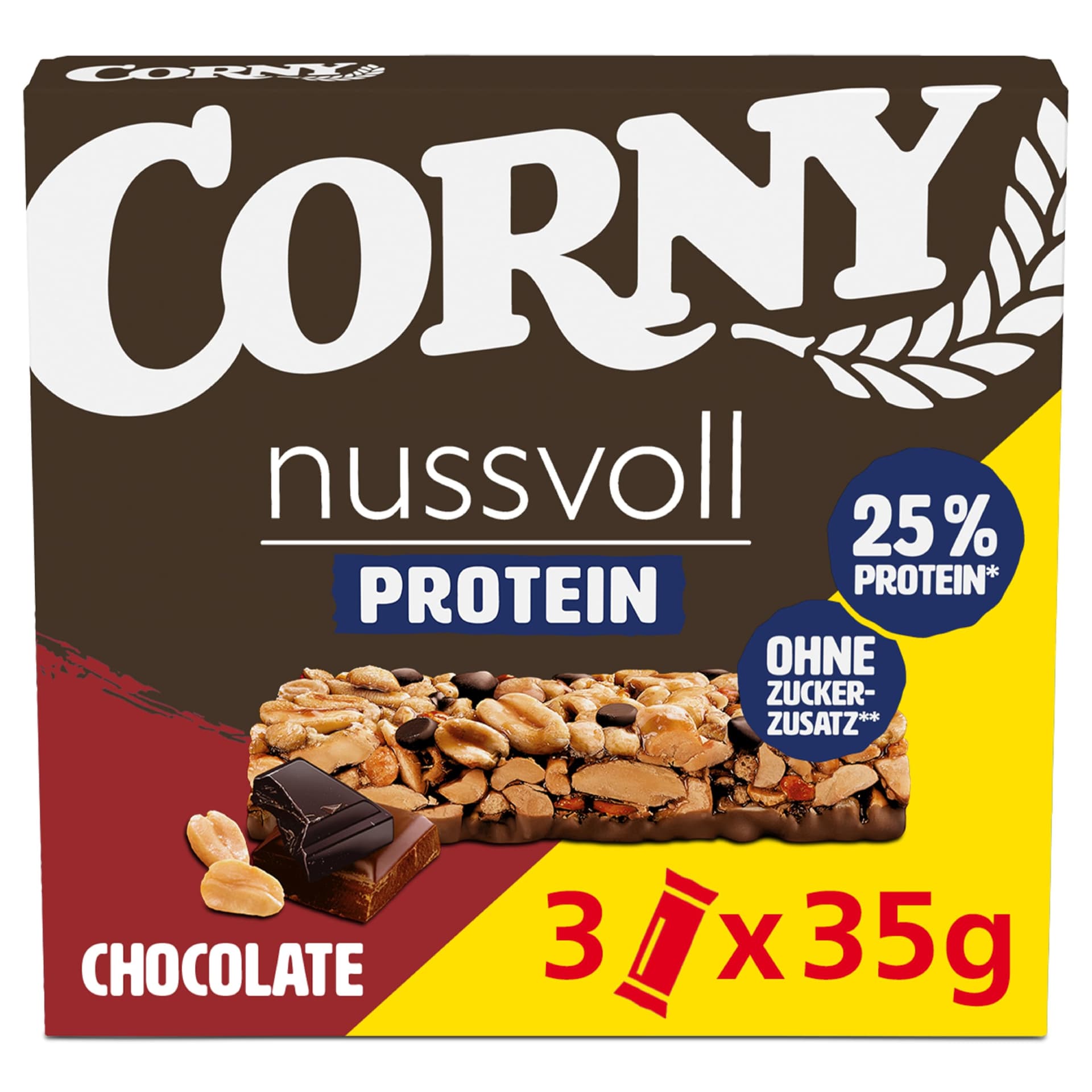 Corny Nussvoll Protein Chocolate