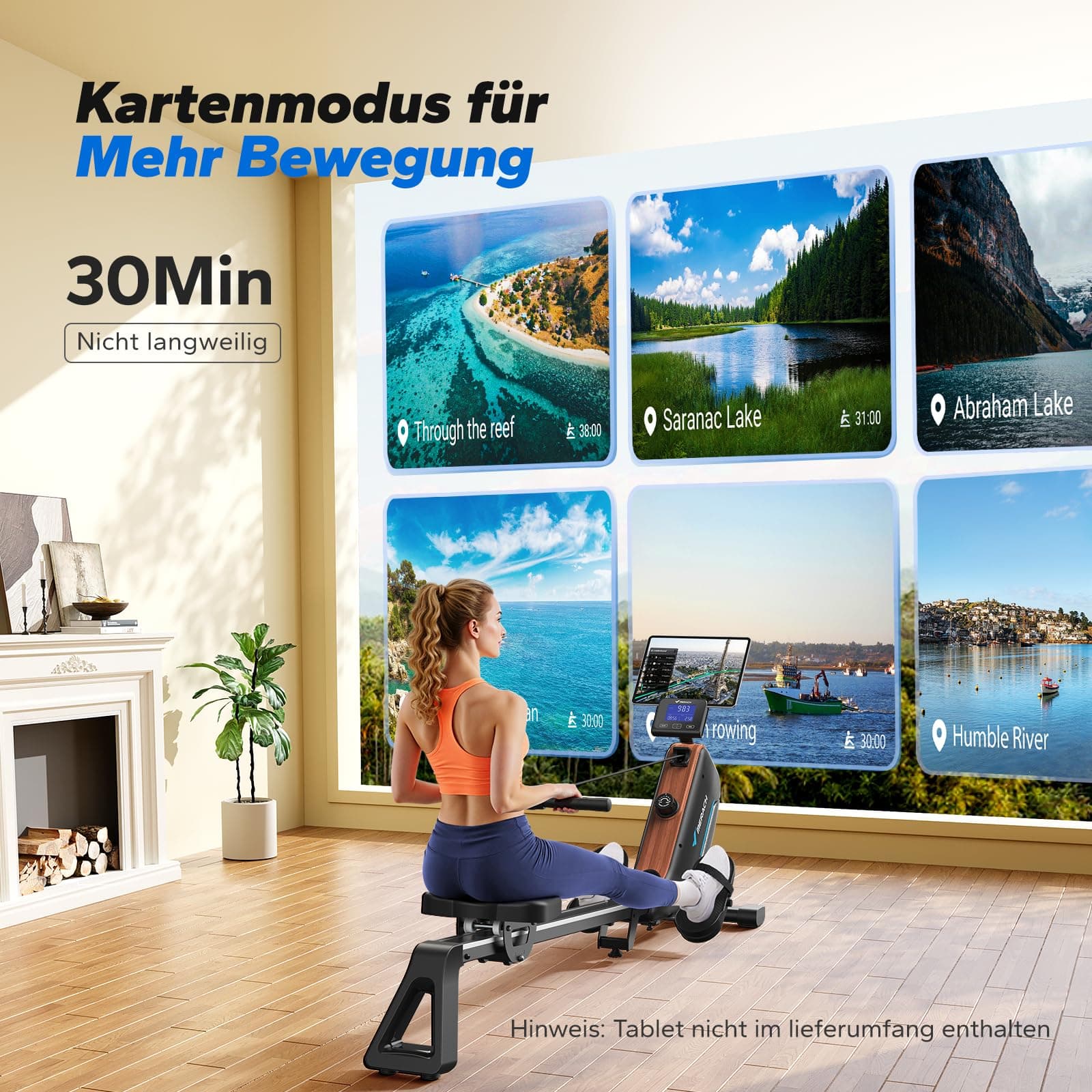 MERACH Rudergerät für Zuhause – Bild 6