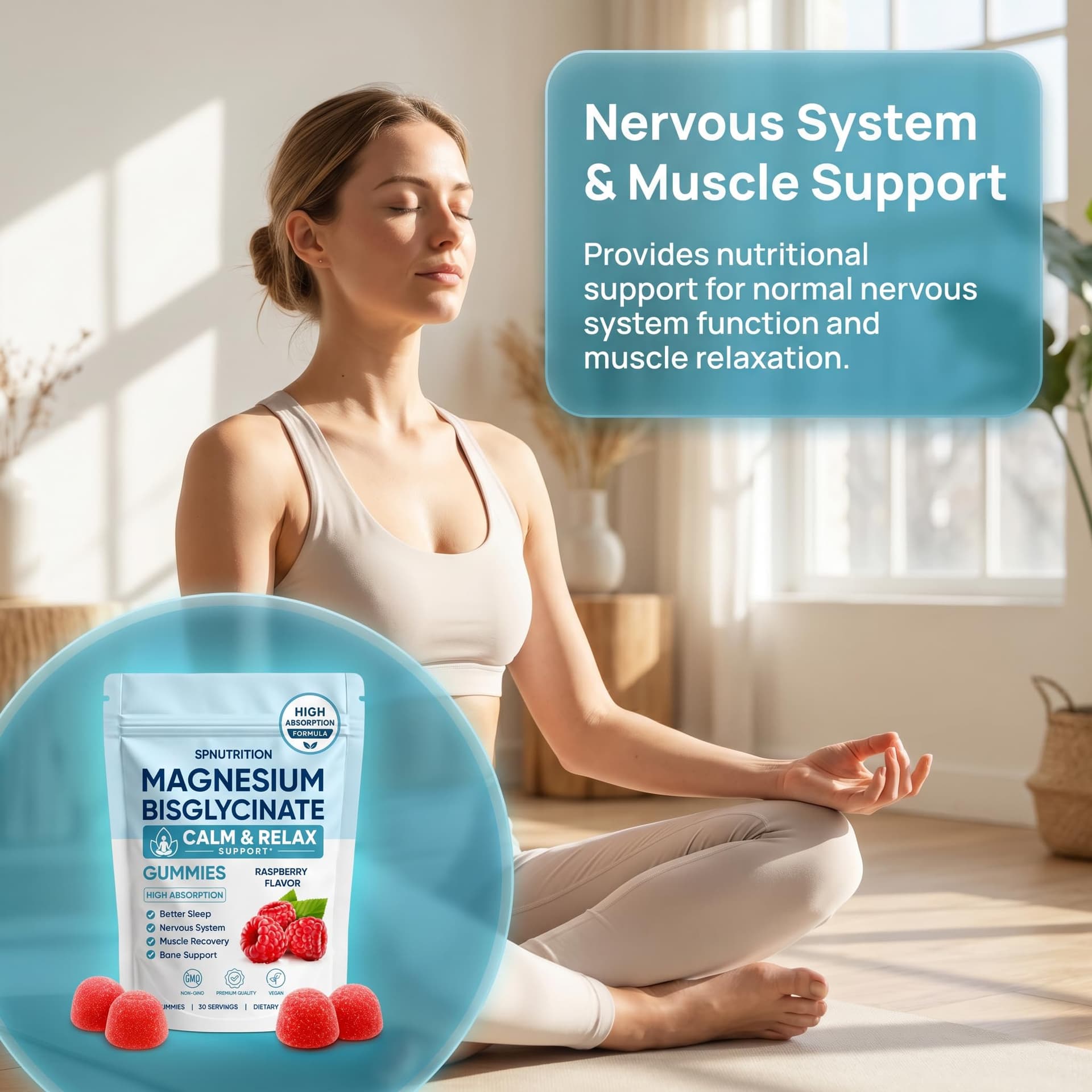 SPNUTRITION Magnesium Bisglycinate Gummies – Bild 4