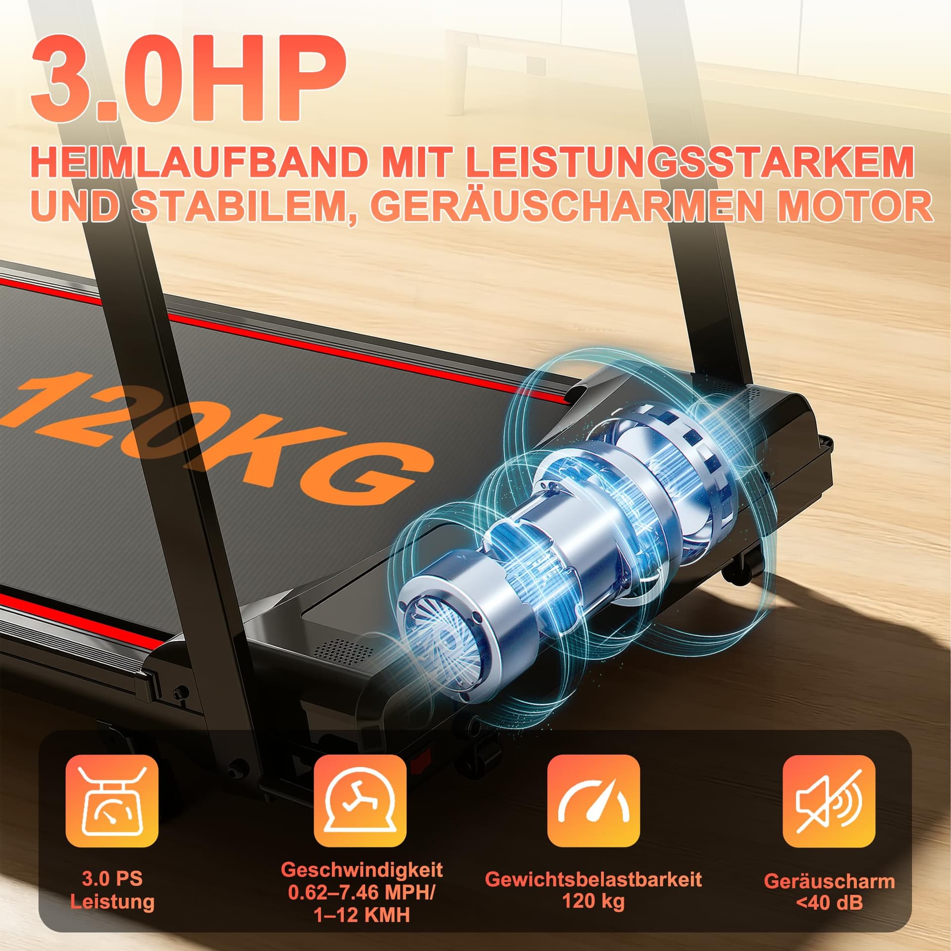 LEWGEE Walking Pad – Bild 6