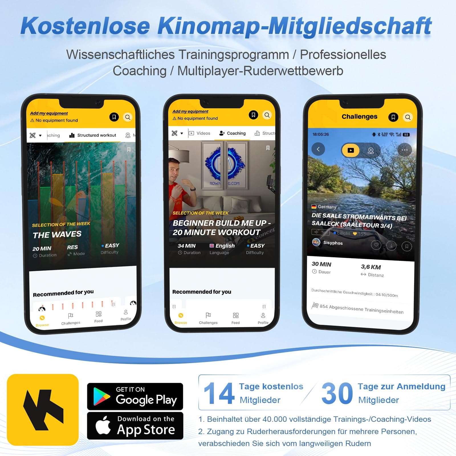 Neezee Rudergerät für zuhause – Bild 3