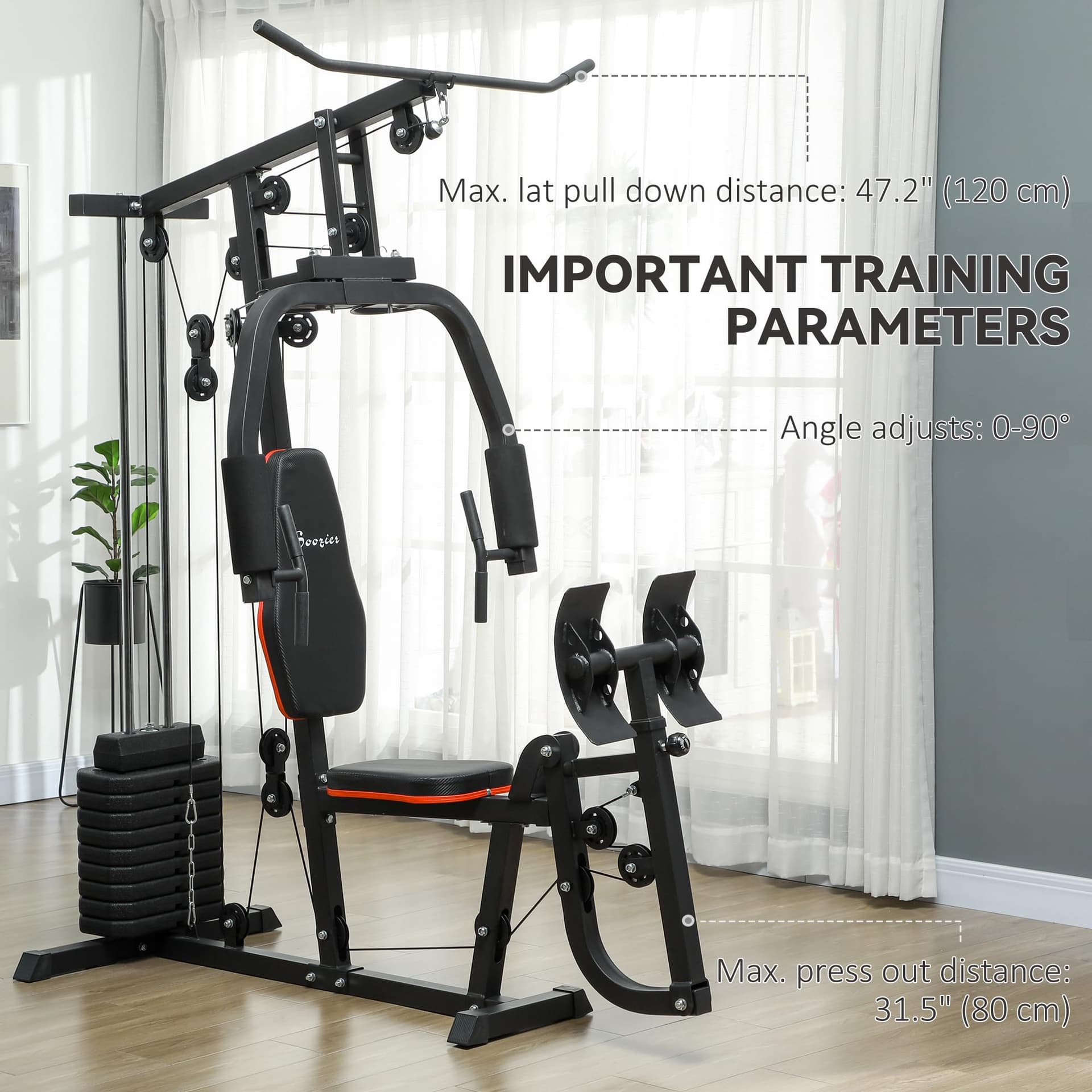 Soozier Home Gym Machine – Bild 6