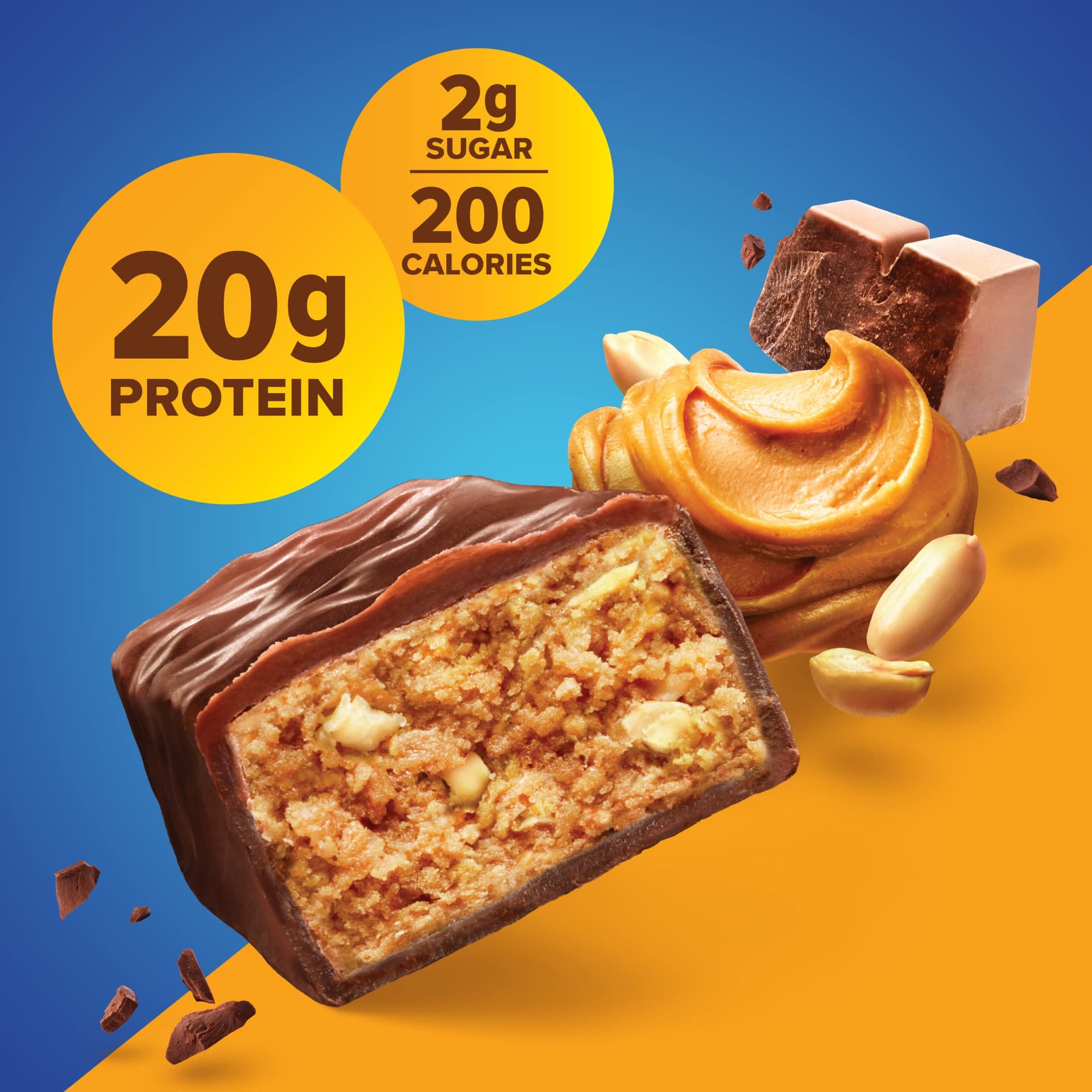 Pure Protein Chocolate Peanut Butter Protein Bars – 20g – Bild 4
