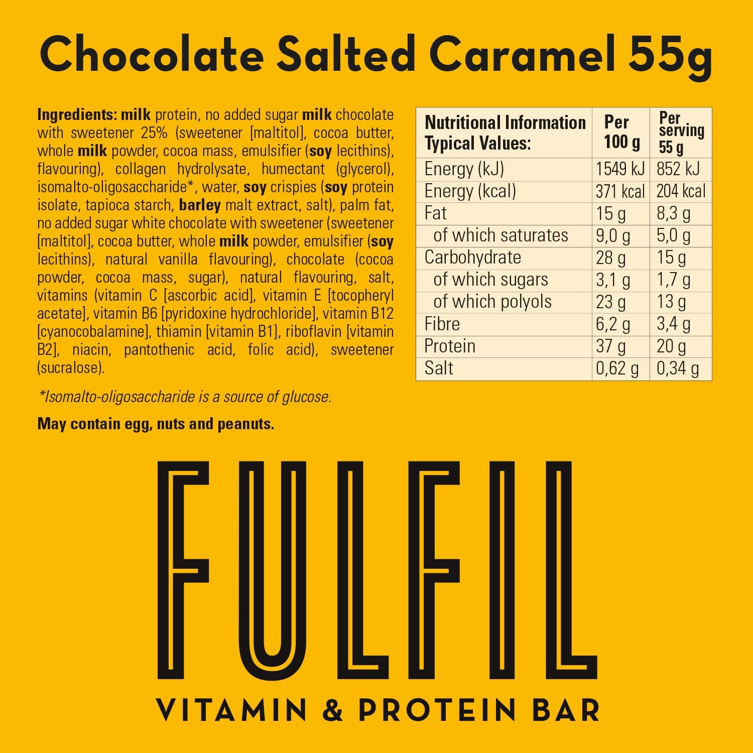 Fulfil Vitamin and Protein Bars (10 x 55 g – Bild 6