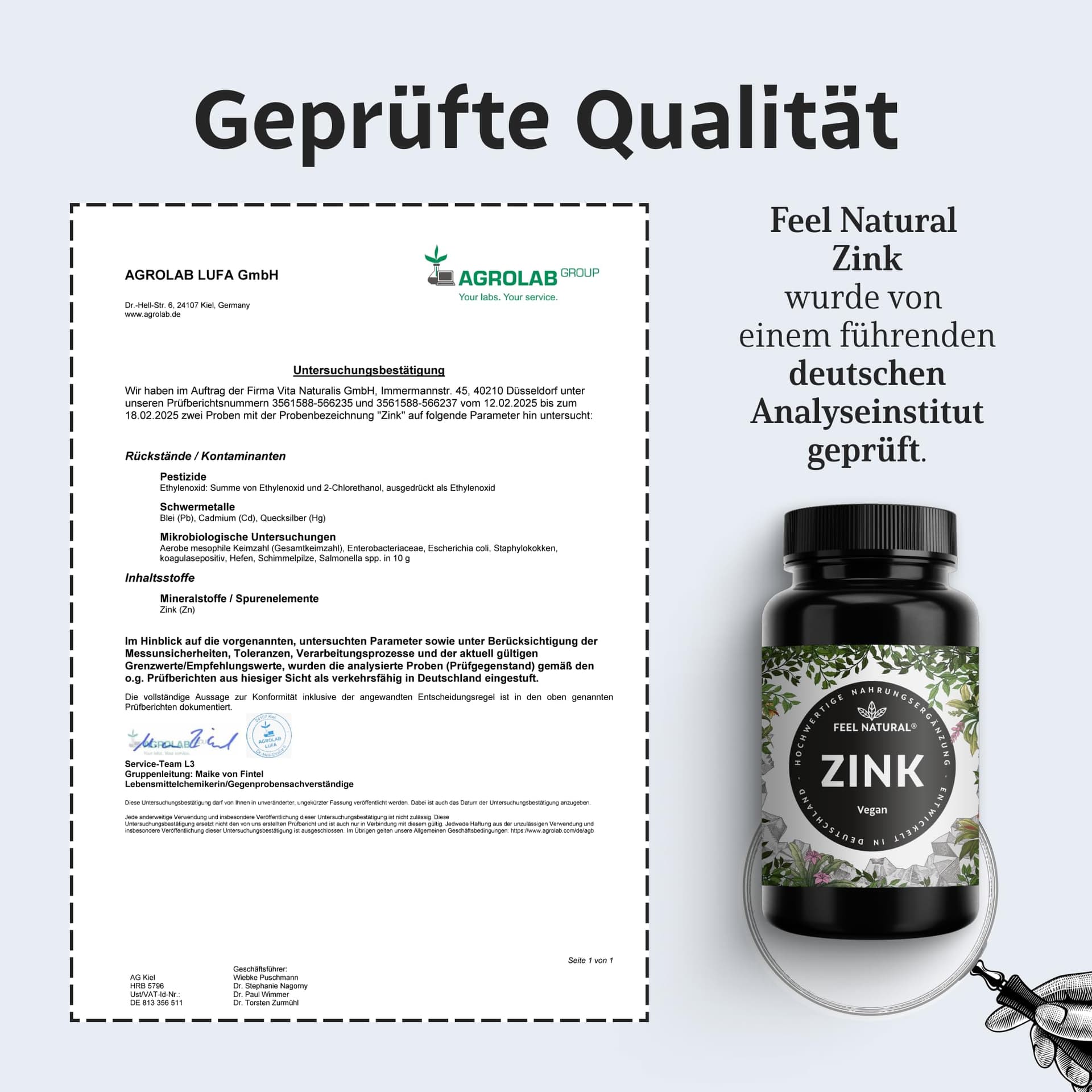 Feel Natural Zink Tabletten - 365 Stück – Bild 5