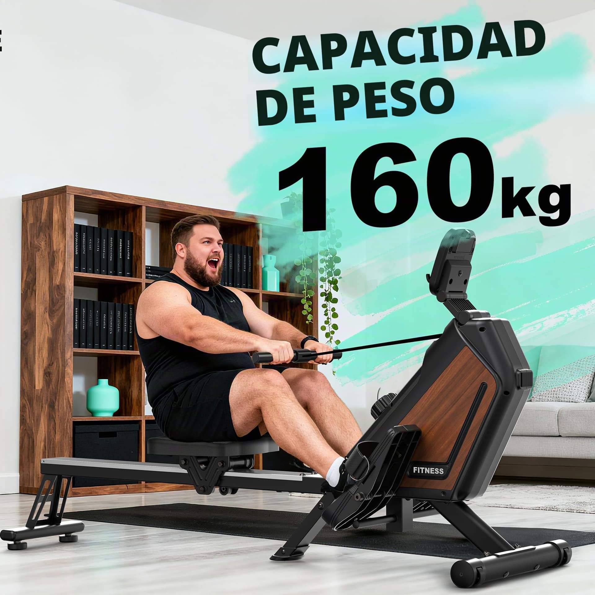 AeroMaze Máquina de remo magnética para el hogar – Bild 2