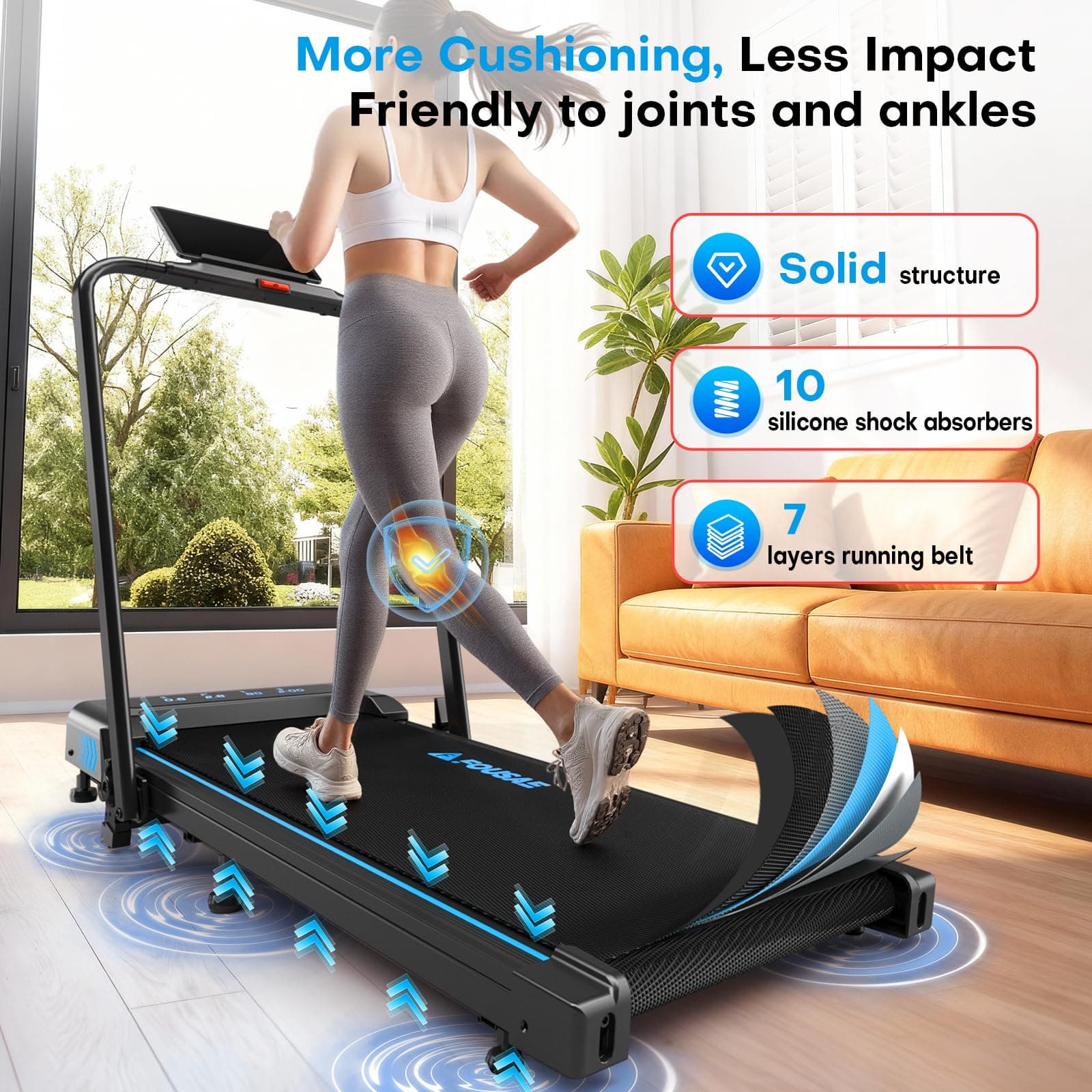 FOUSAE Treadmills for Home – Bild 7