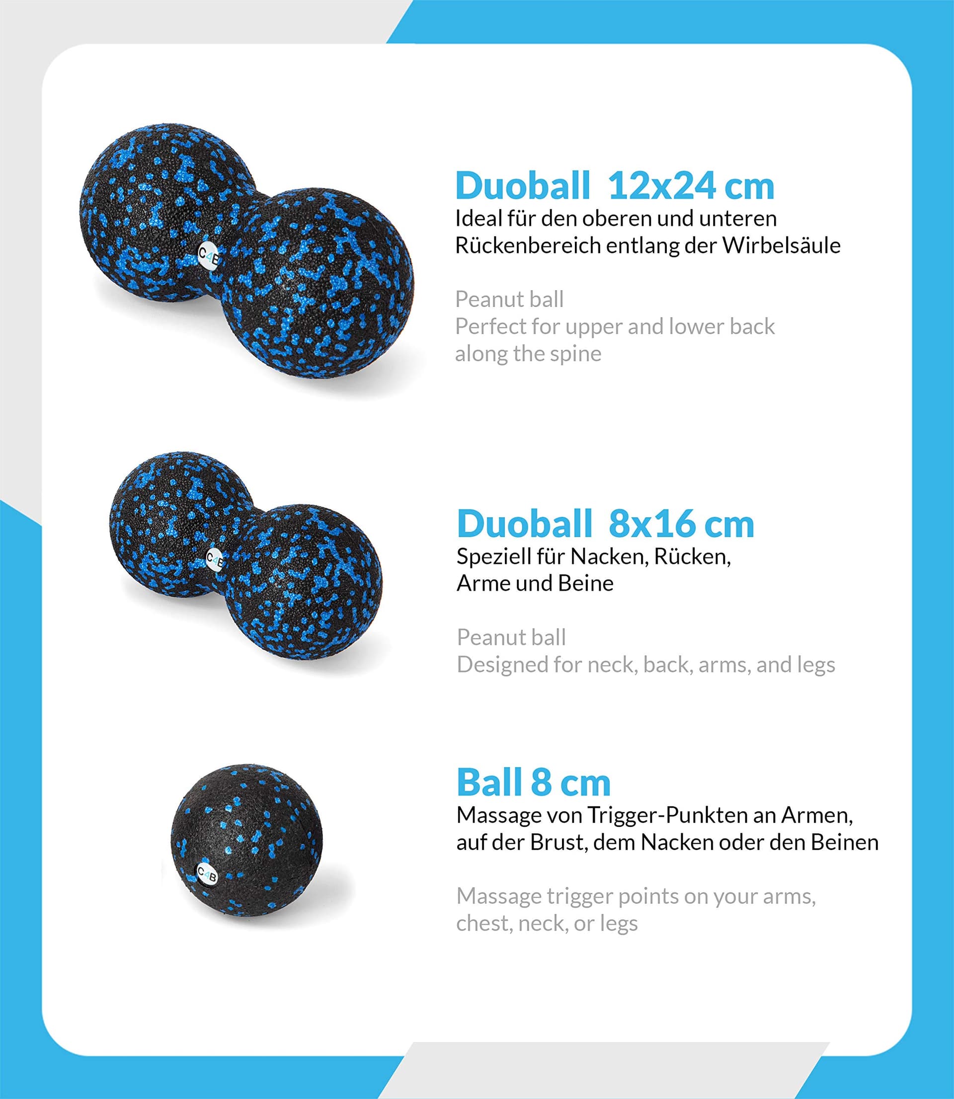 CLUB4BRANDS C4B EPP Massageroller – Bild 3
