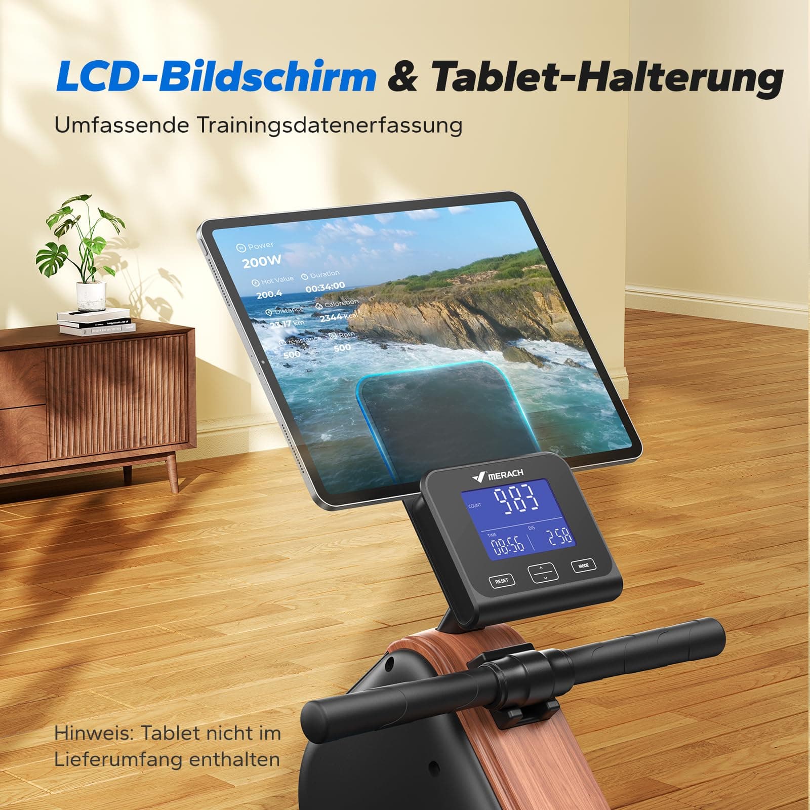 MERACH Rudergerät für Zuhause – Bild 7