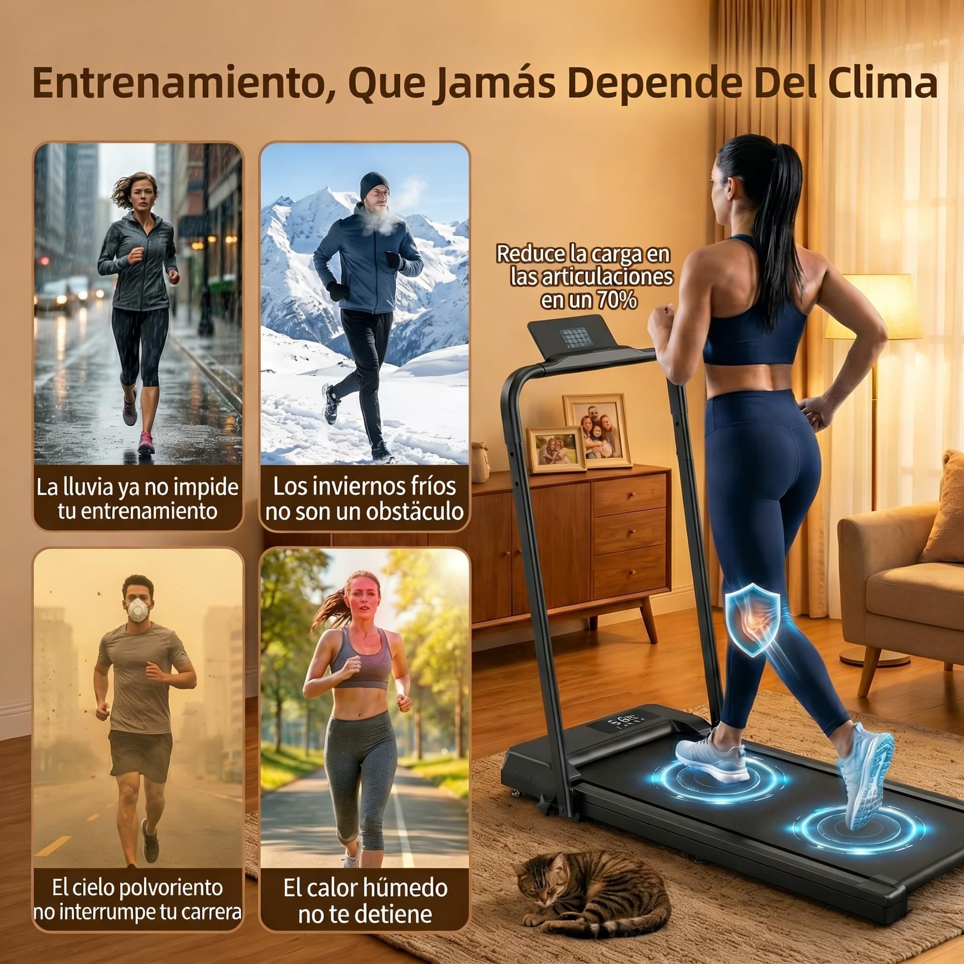 VitaForge Cinta de Correr Eléctrica Plegable para – Bild 7