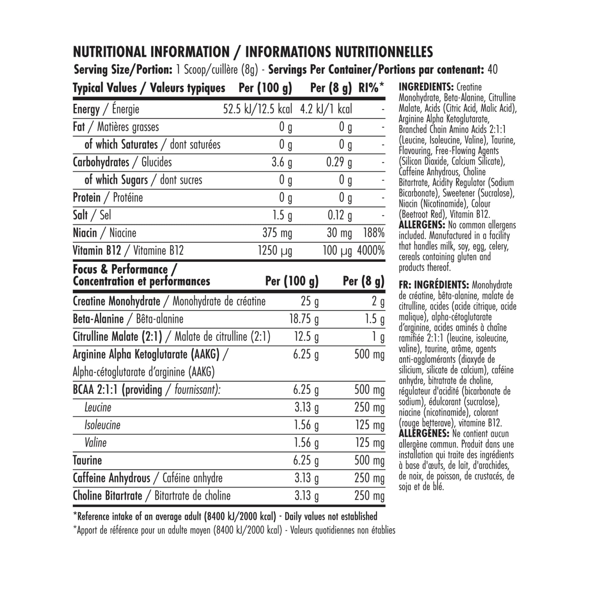 Applied Nutrition BodyFuel Pre Workout Powder – Bild 7