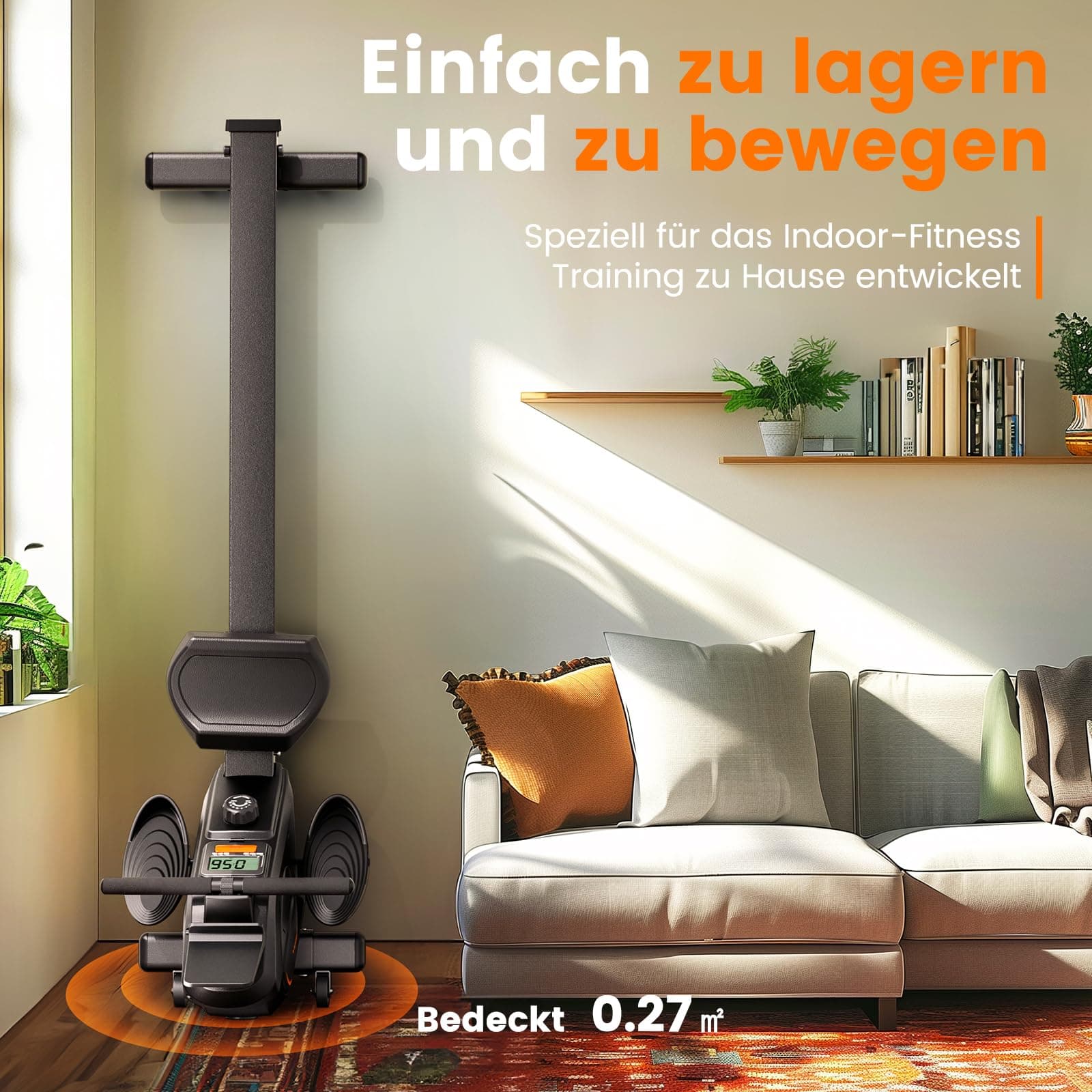 YOSUDA Rudergerät für Zuhause – Bild 8