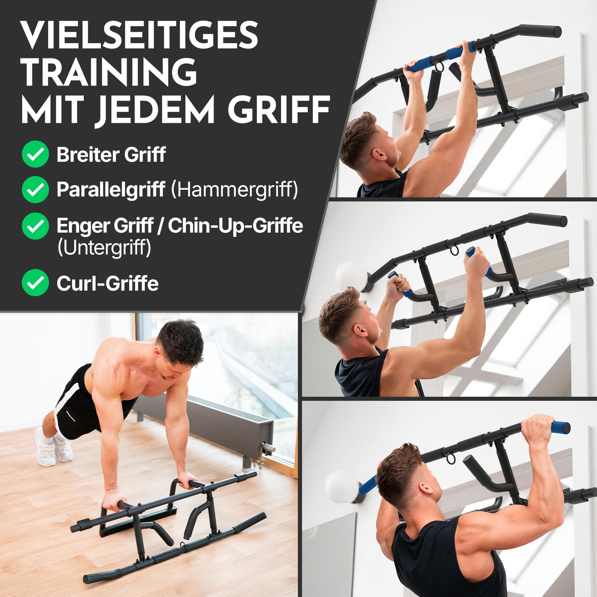 NEOLYMP Premium Klimmzugstange Türrahmen – Bild 6