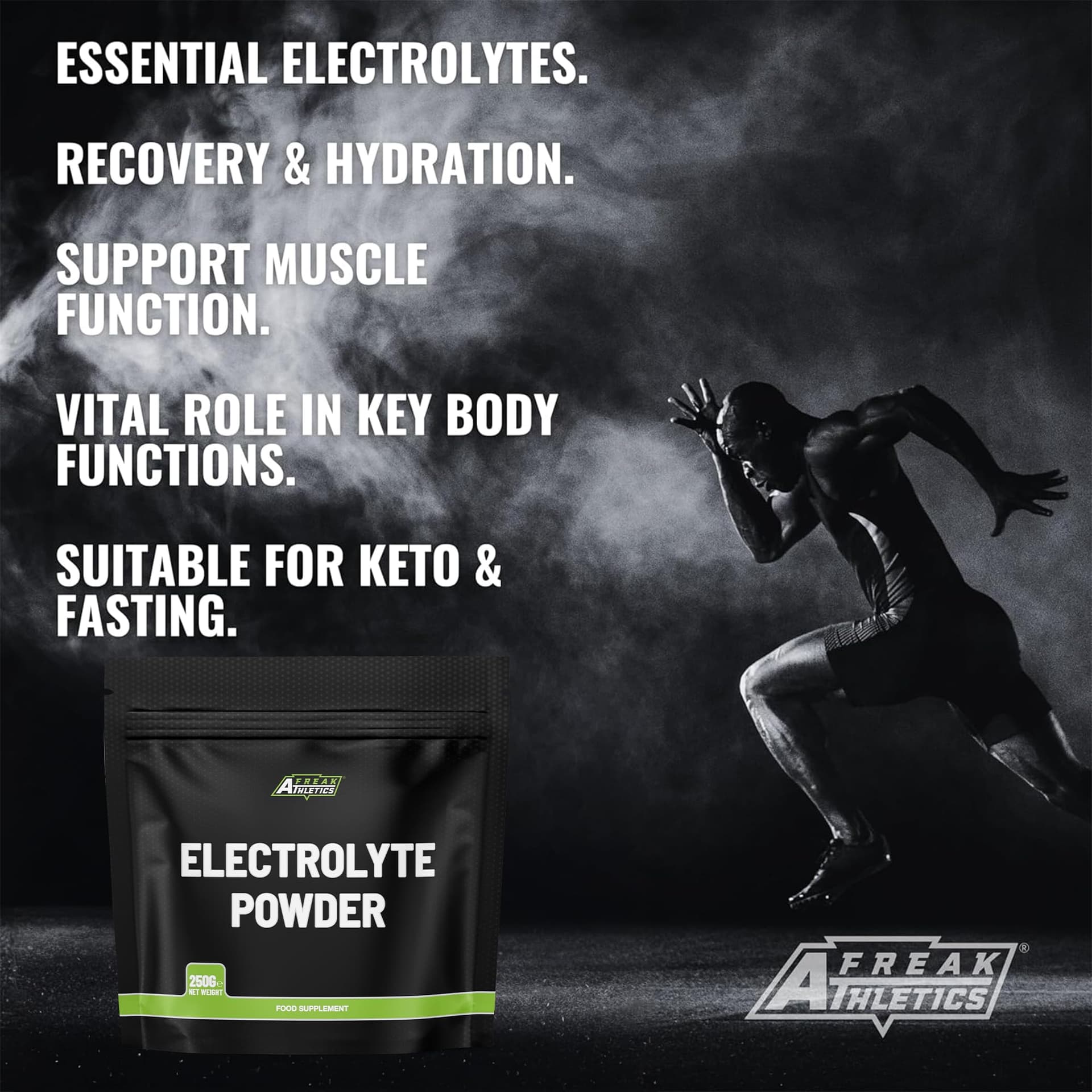 Freak Athletics Electrolytes Powder 250g – Bild 5