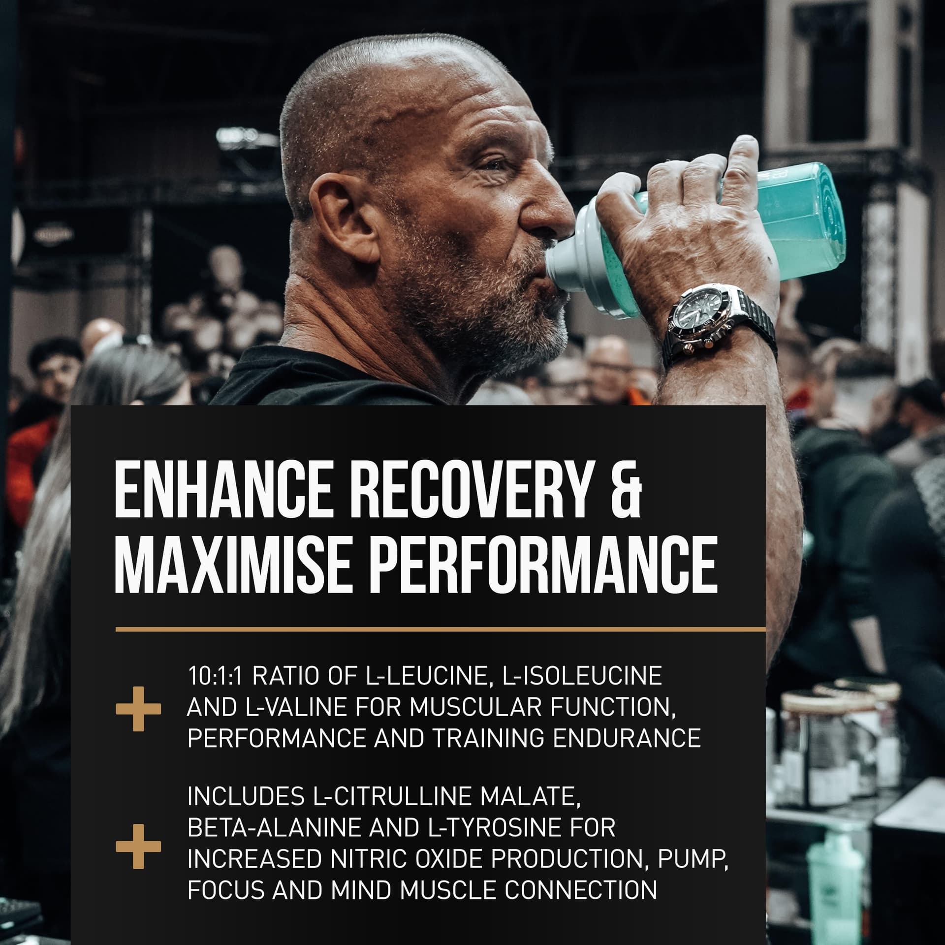 DY Nutrition Dorian Yates HIT BCAA 10:1:1, Orange - 400g – Bild 4