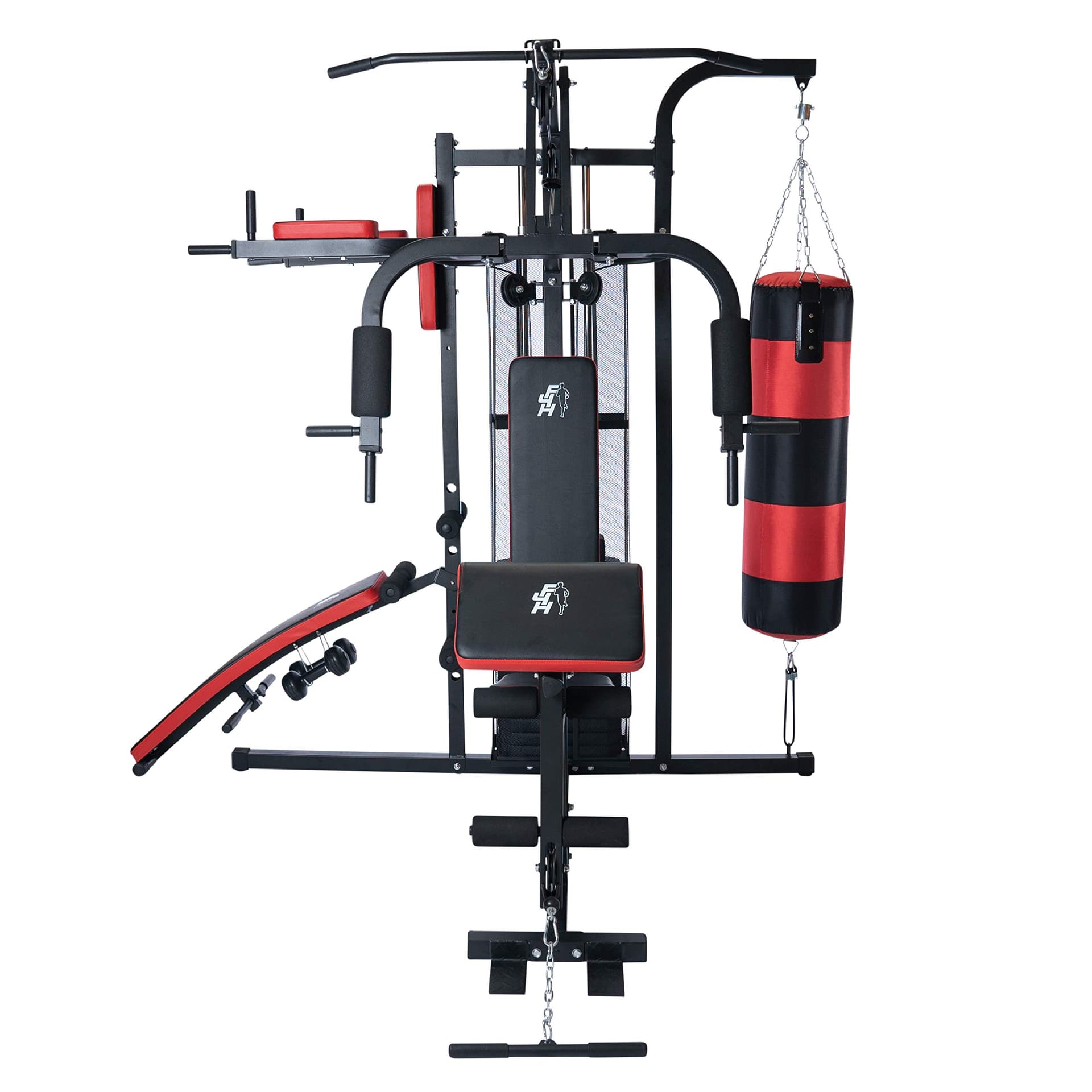 FIT4HOME Compact Multi-function Home Gym 68KG
